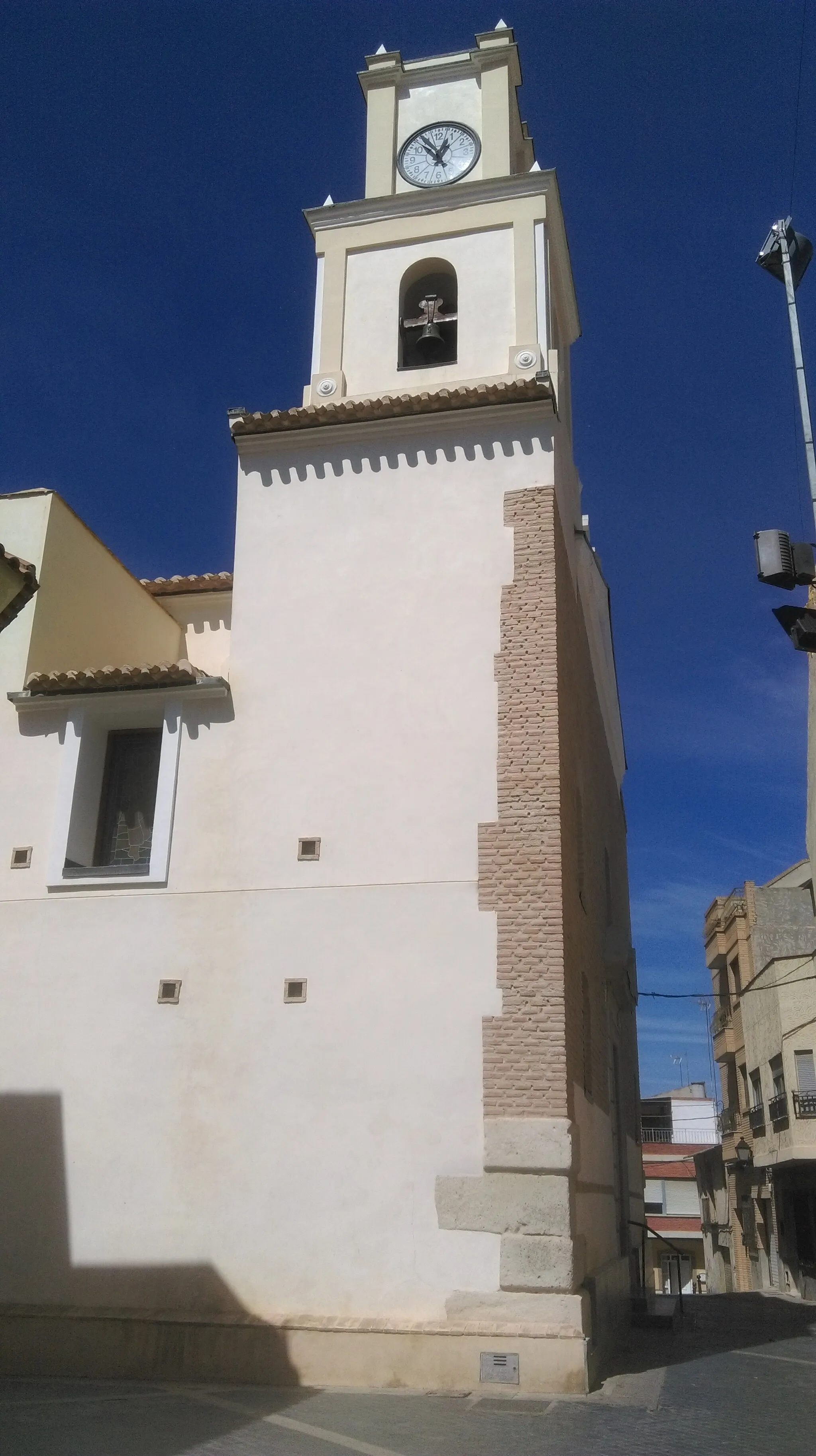 Photo showing: Torre Iglesia de San Roque, Alcantarilla