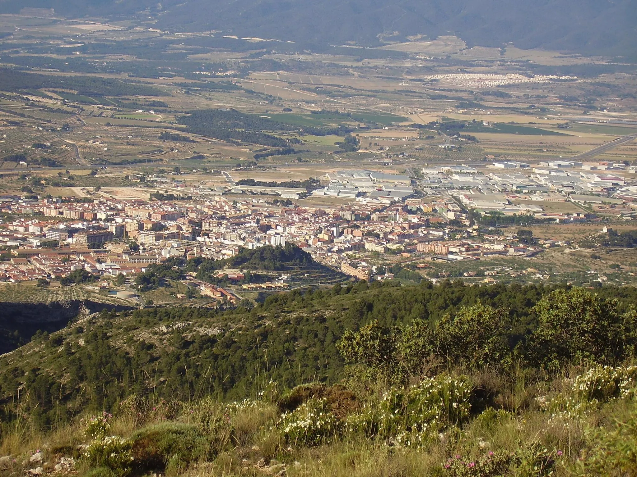 Photo showing: Ibi desde el Teixereta