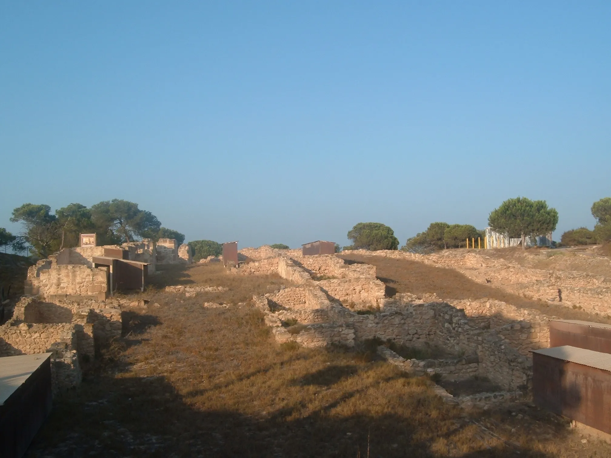 Photo showing: Vista de la Rábita Califal de Guardamar del Segura