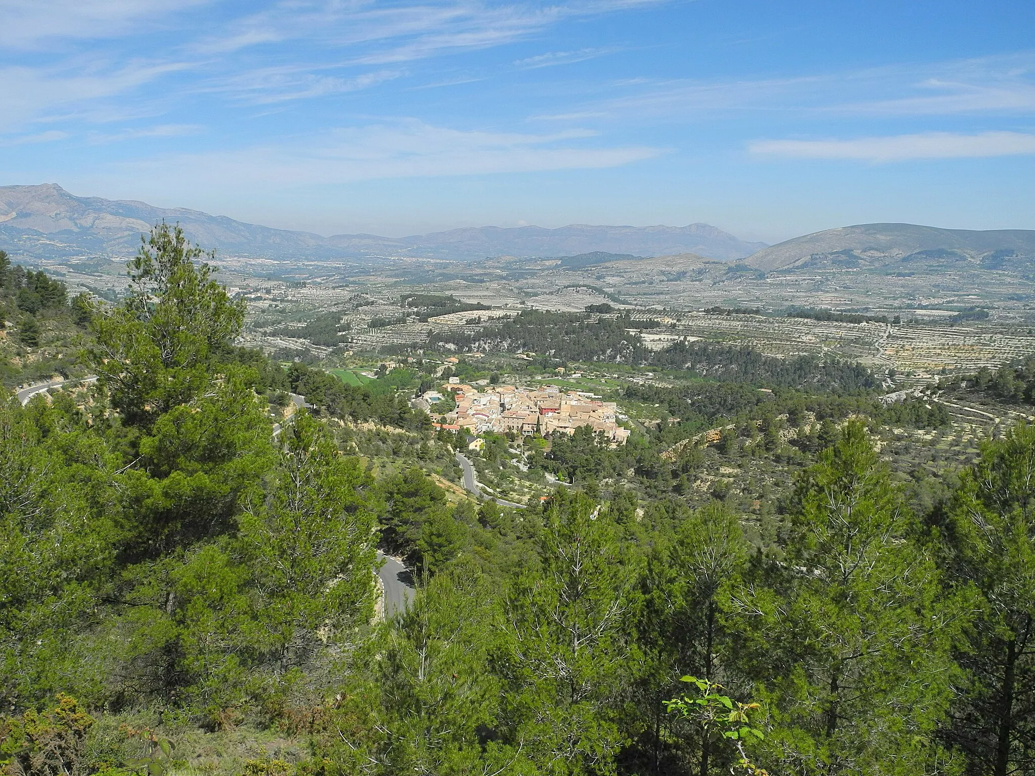 Photo showing: Alcoleja, provincia de Alicante (España)