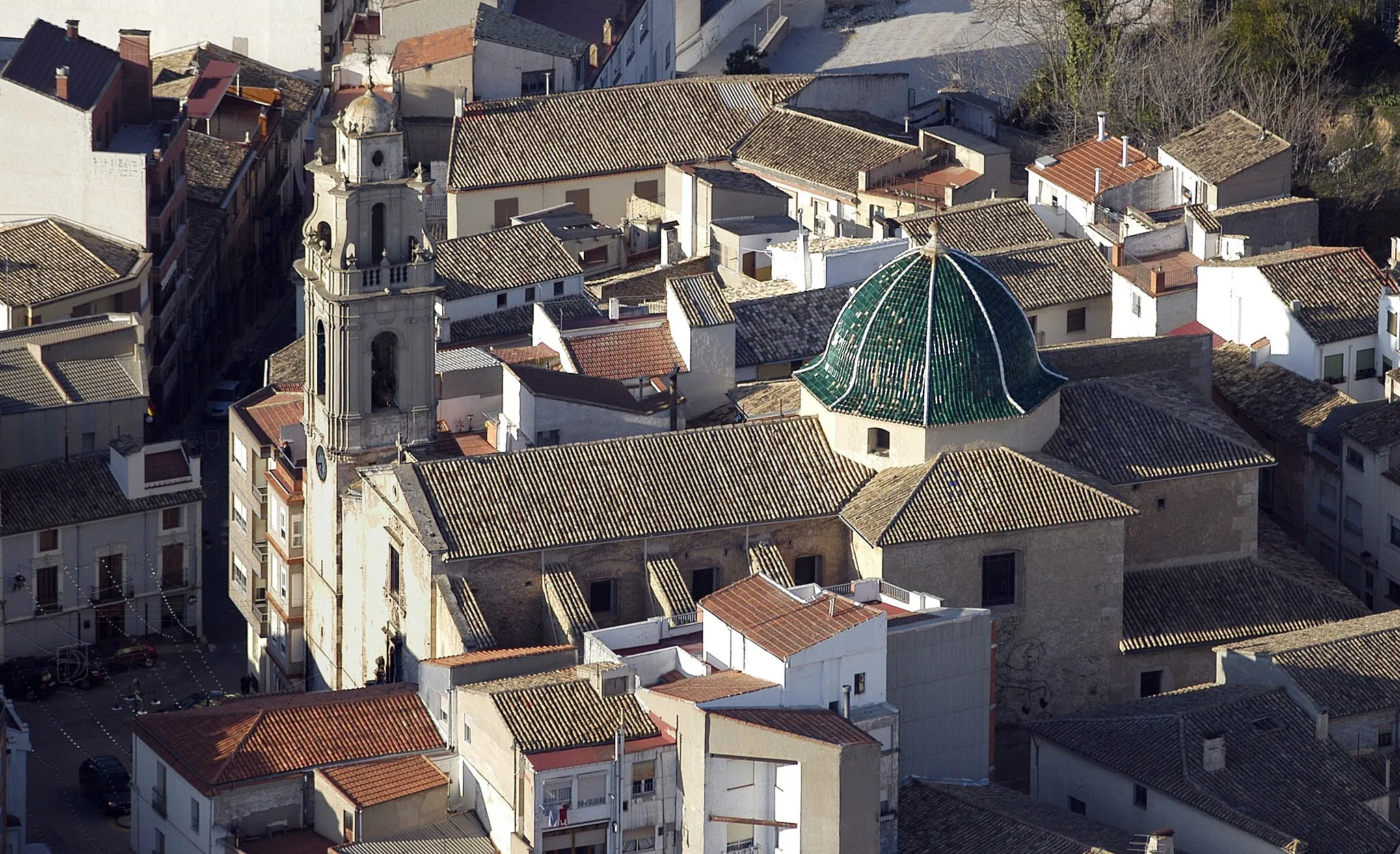 Photo showing: Església de Santa Maria de Banyeres de Mariola. Autor: Josep Miquel Martínez