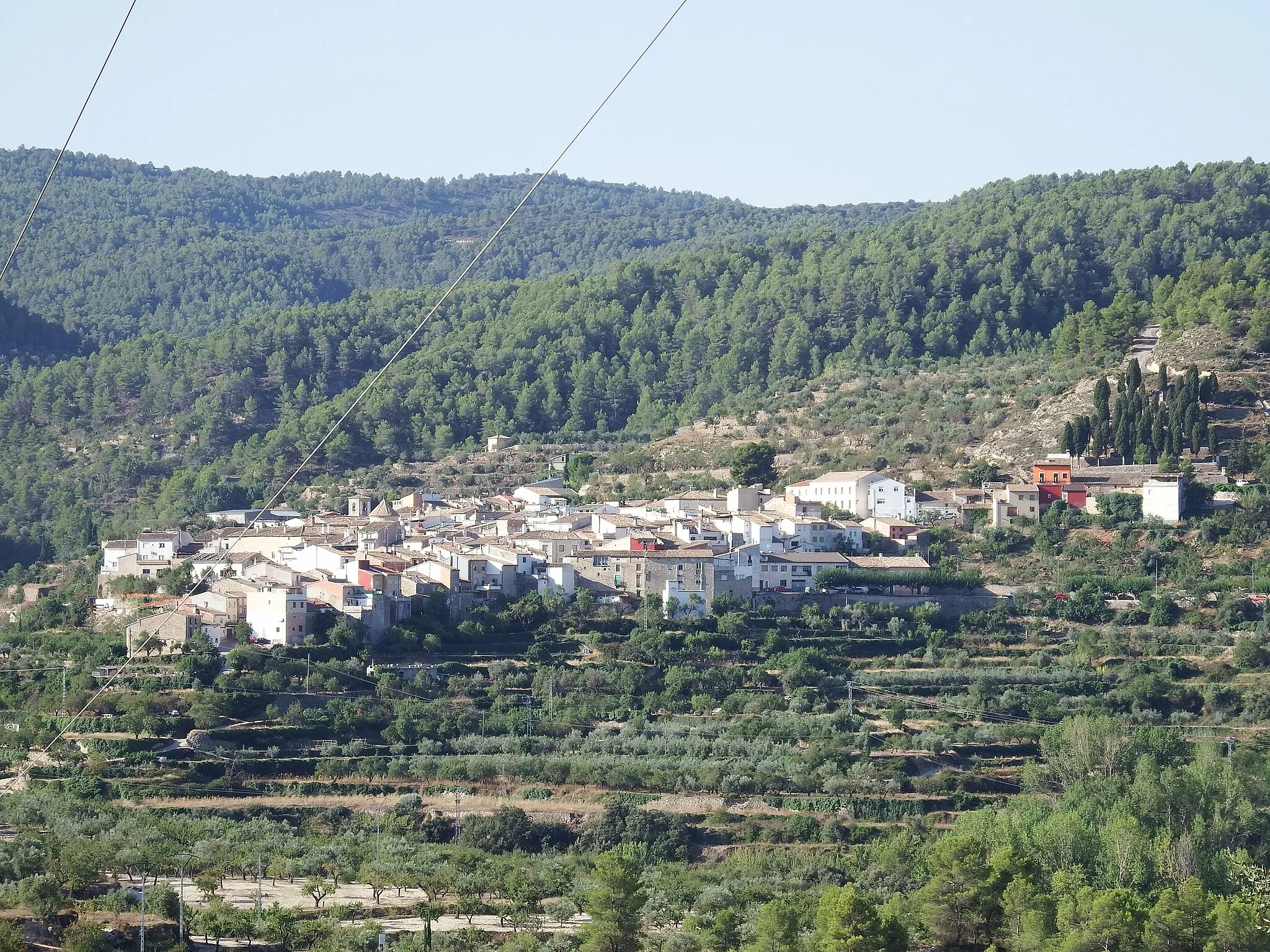 Photo showing: Benasau desde Ares del Bosc