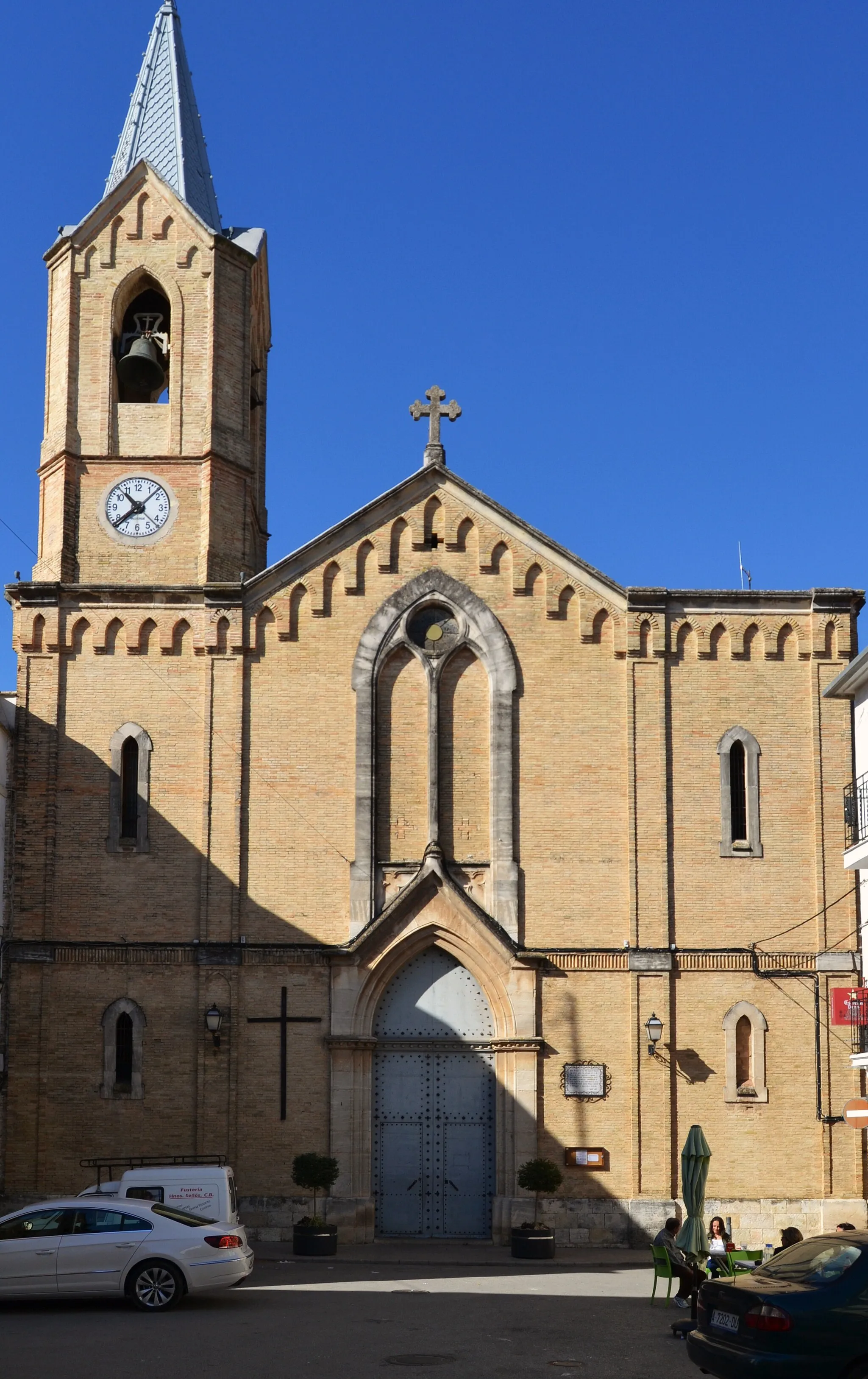 Photo showing: Església de Sant Pere Apòstol de Beniarrés