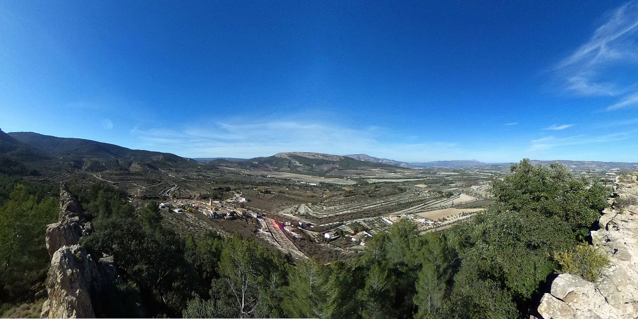 Photo showing: Benifallim - Vista desde el Castillo