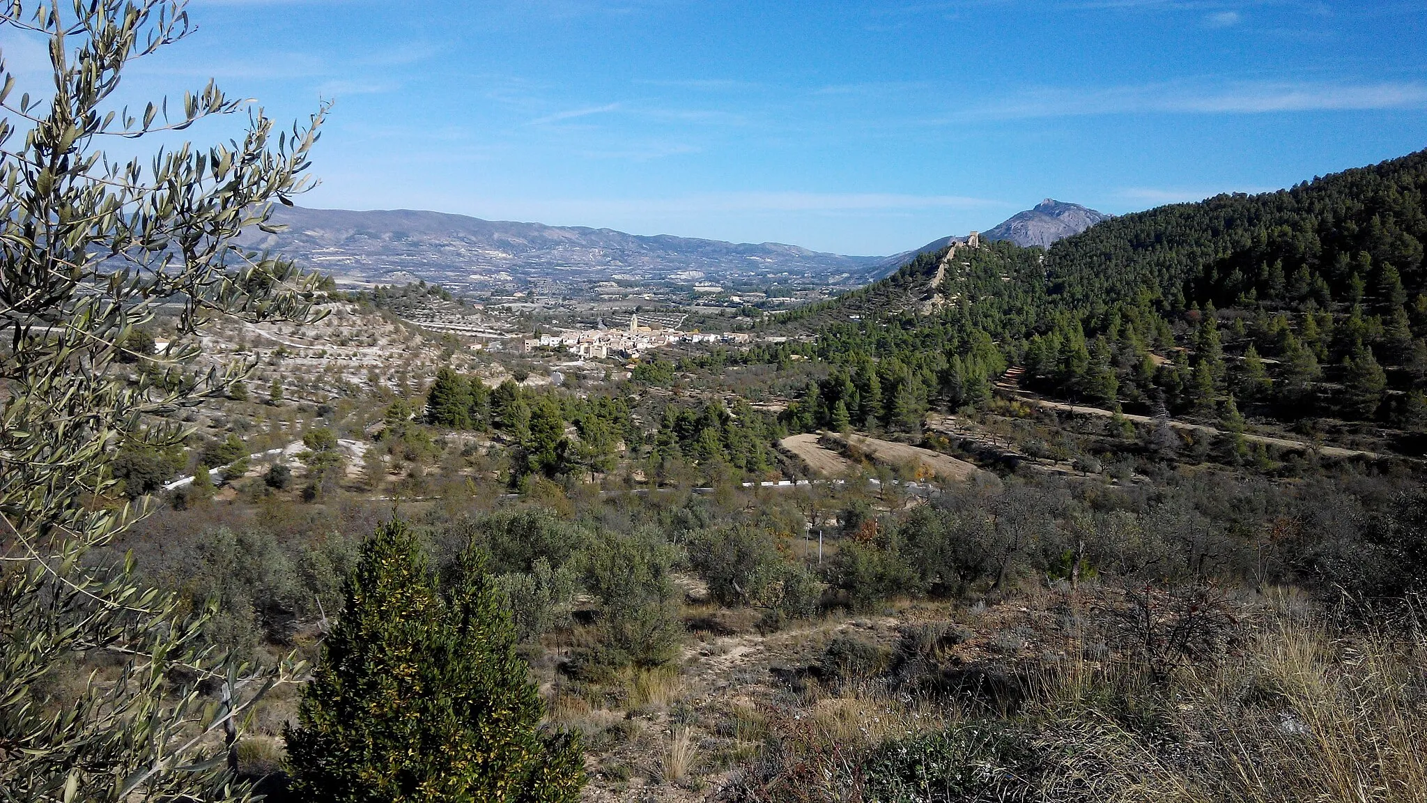 Photo showing: Benifallim - Vista general desde CV-780