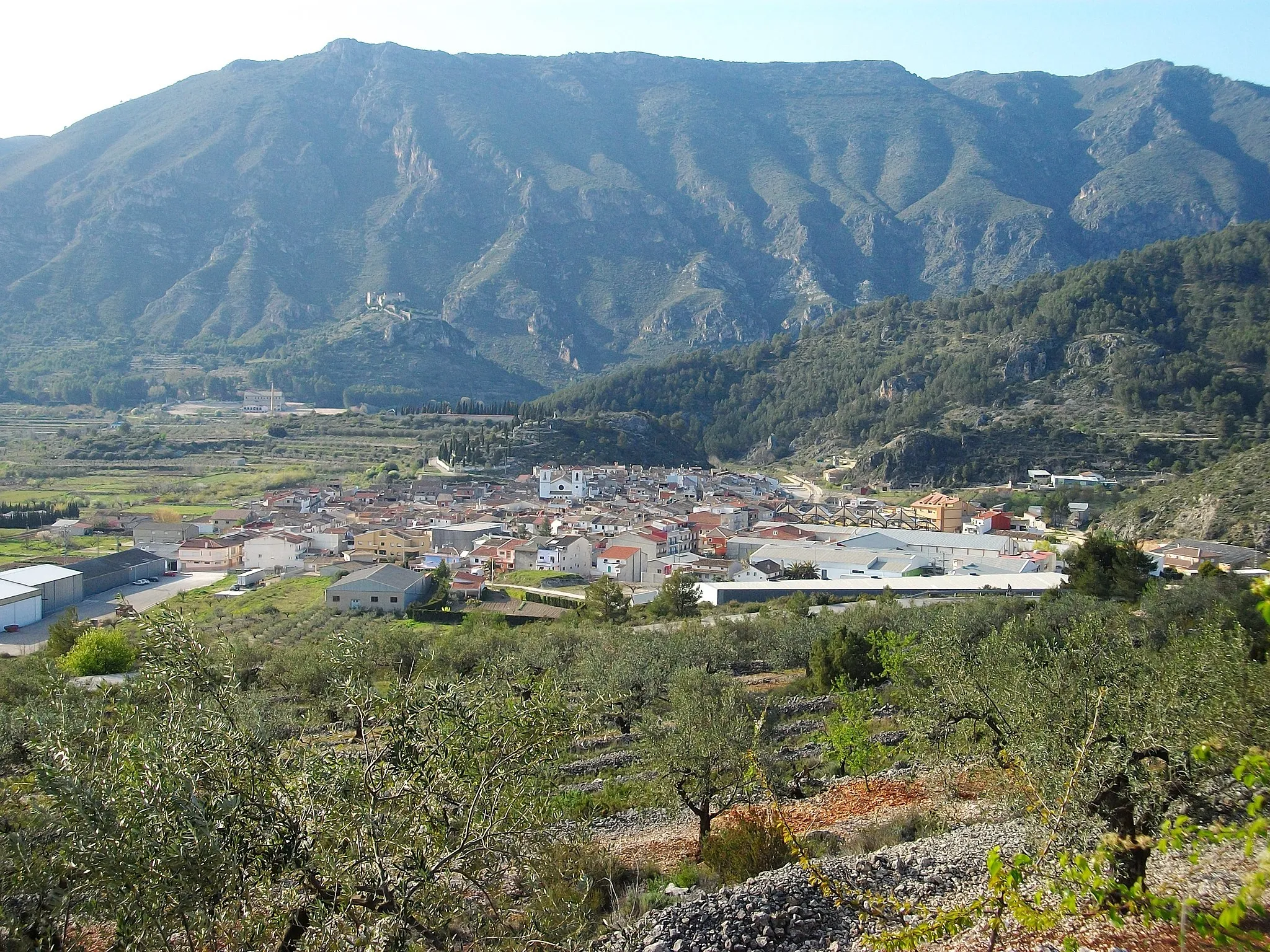 Photo showing: Vista de l'Orxa, el Comtat.