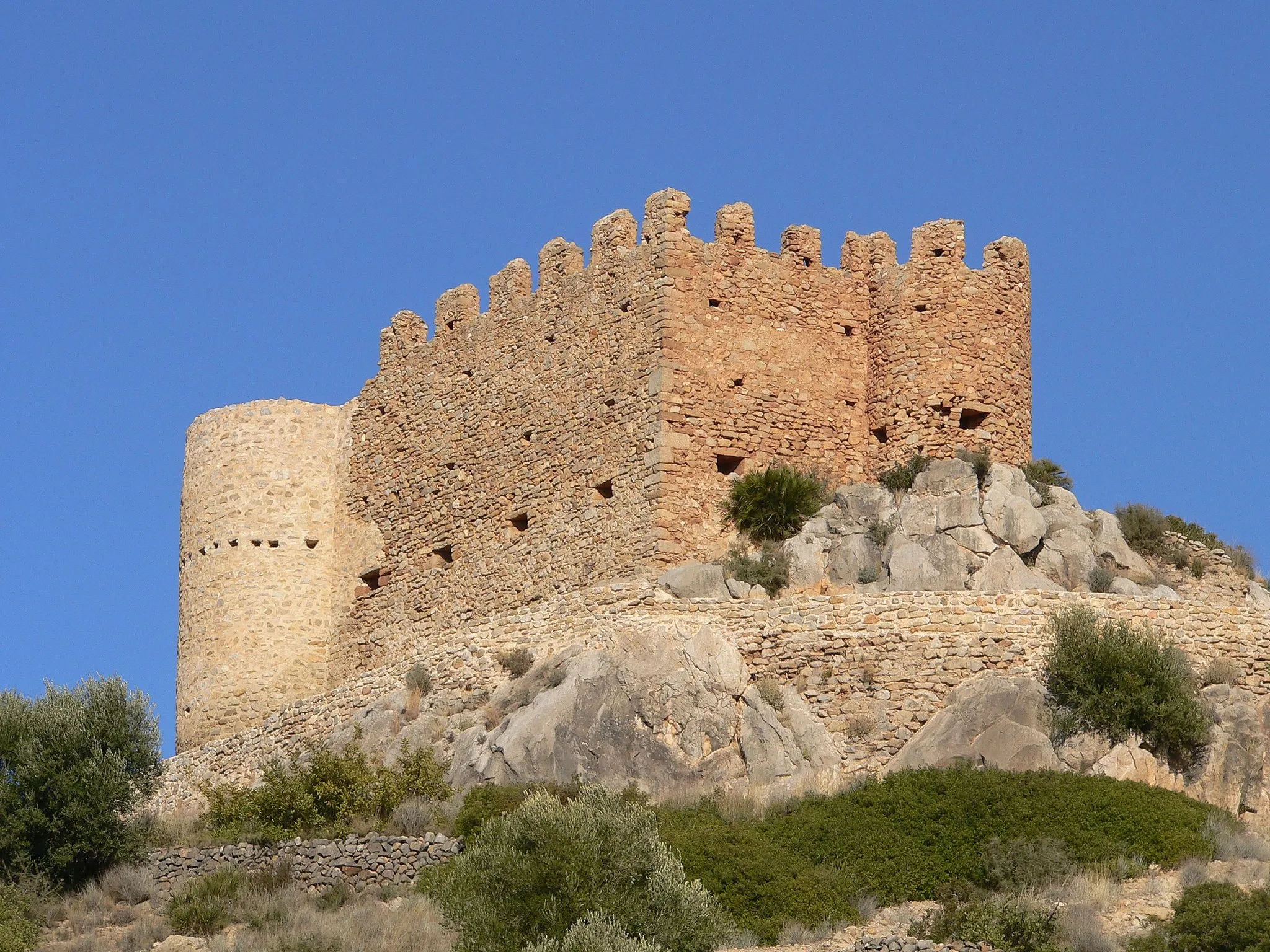 Photo showing: Castle of Alcalatén, Alcora (Castellón)