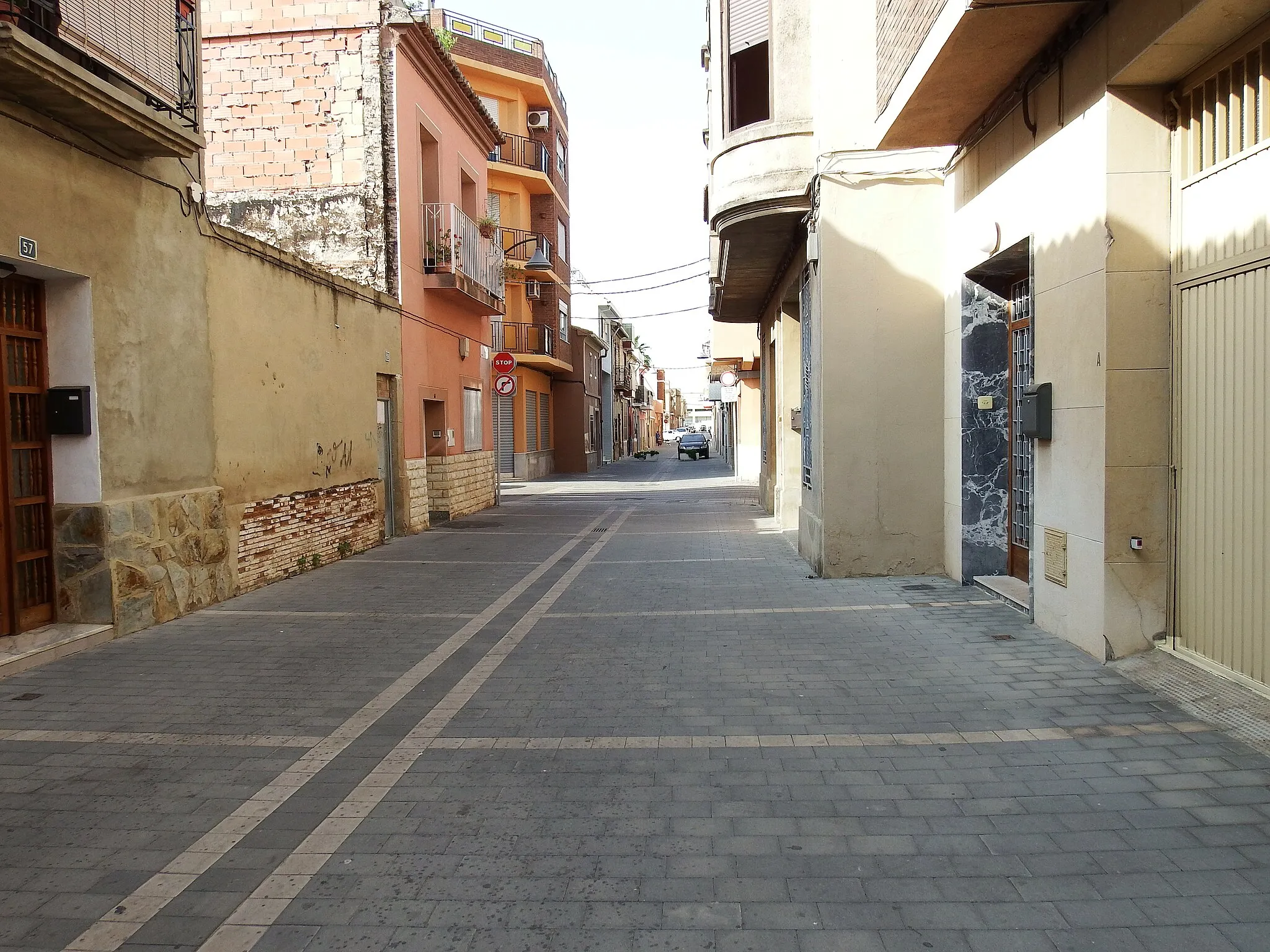Photo showing: Carrer de Sant Gaietà, Alfafar