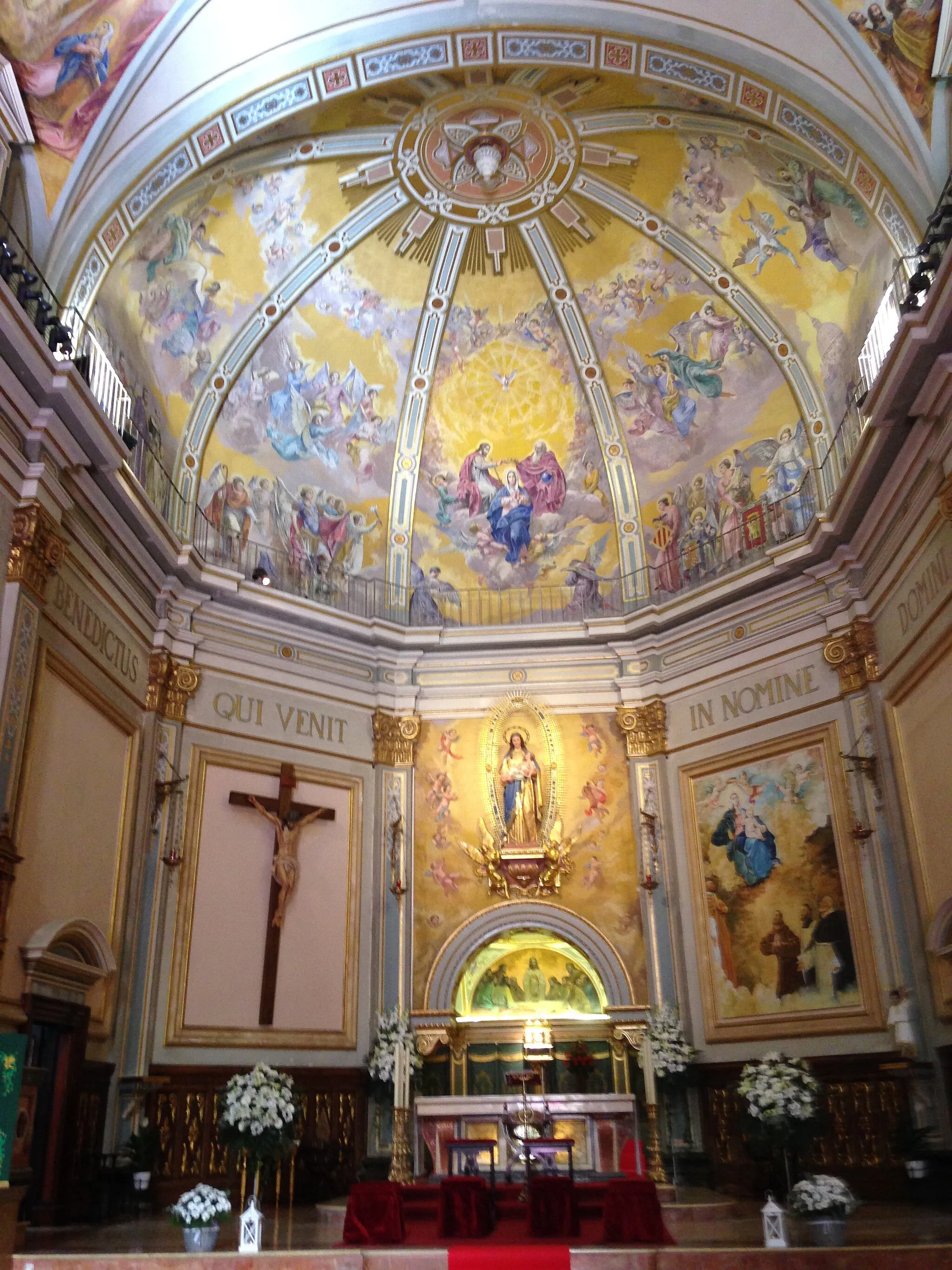 Photo showing: Altar da Igrexa da Natividade de Almassora (Castelló)