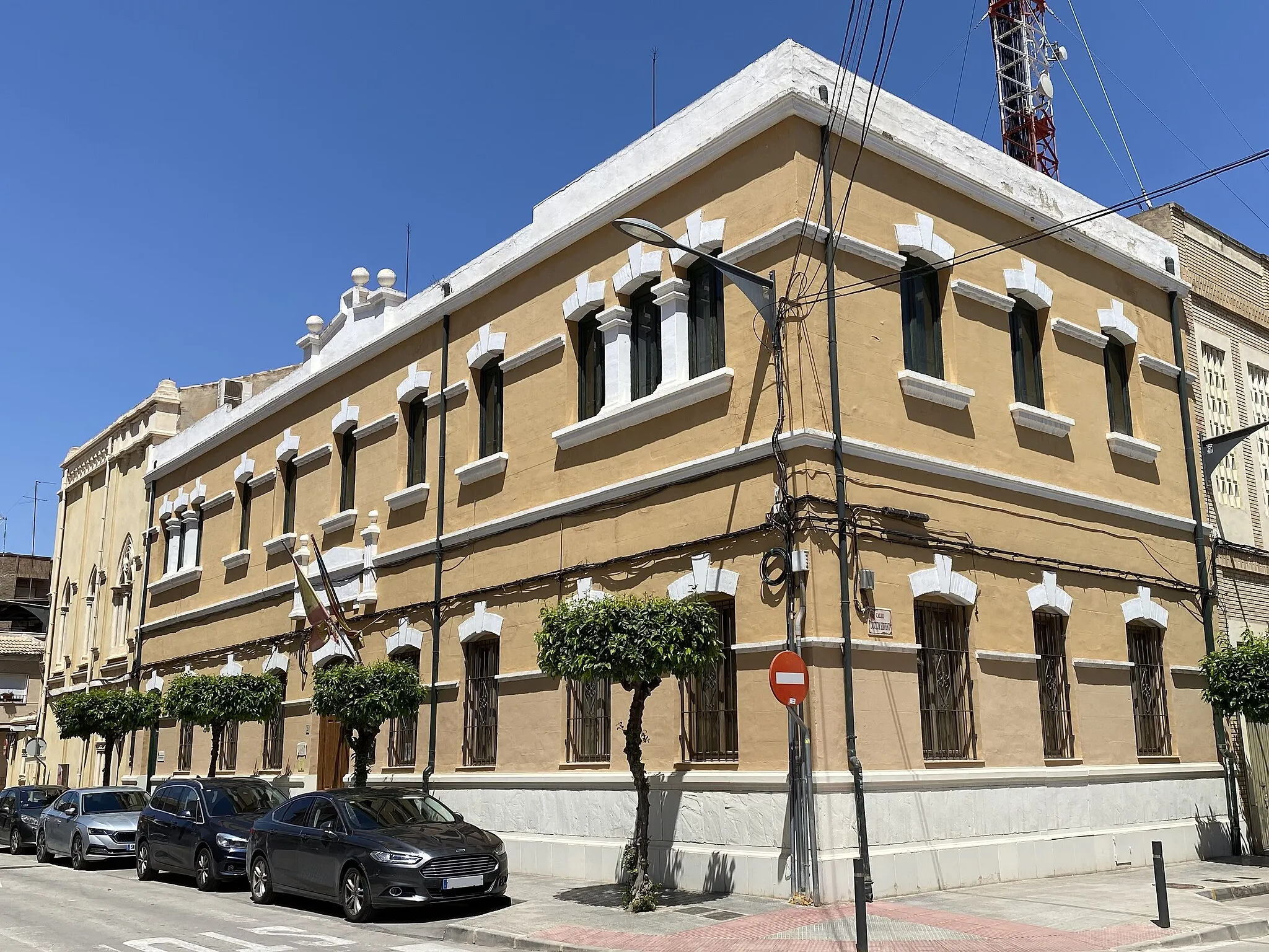 Photo showing: Plano general del antiguo hospital de Almoradí