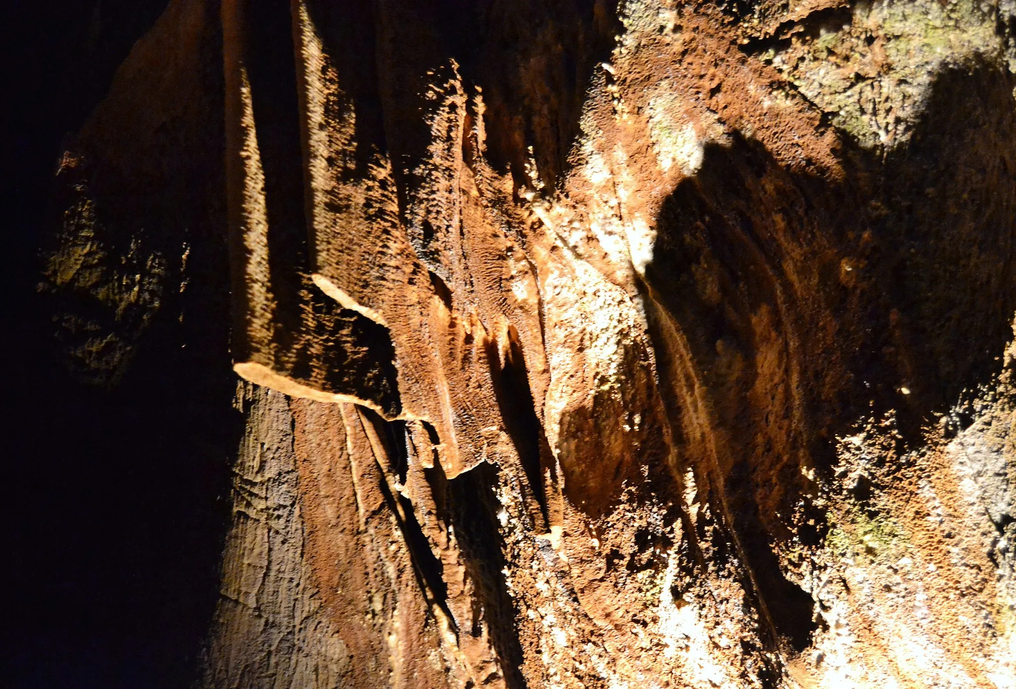 Photo showing: Coves de sant Josep de la Vall d'Uixó, estalactites.