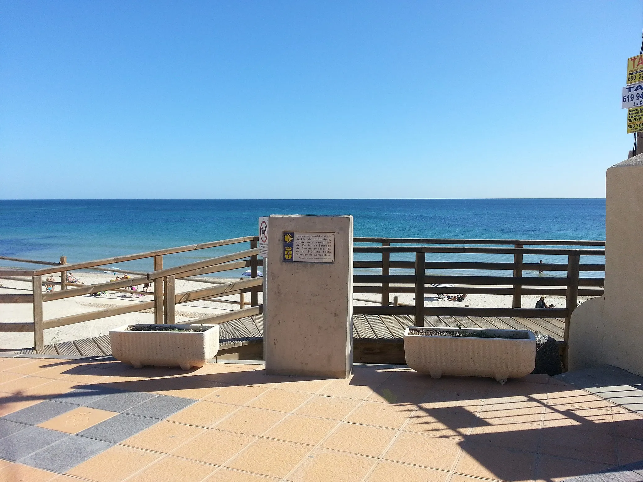 Photo showing: Camino de Santiago del Sureste. Pilar de la Horadada (Alicante)