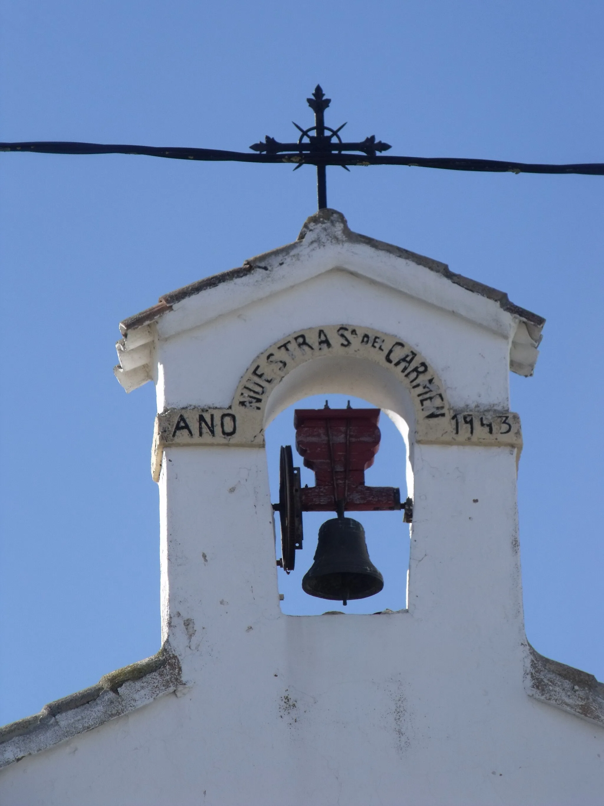 Photo showing: Detalle espadaña de la iglesia
