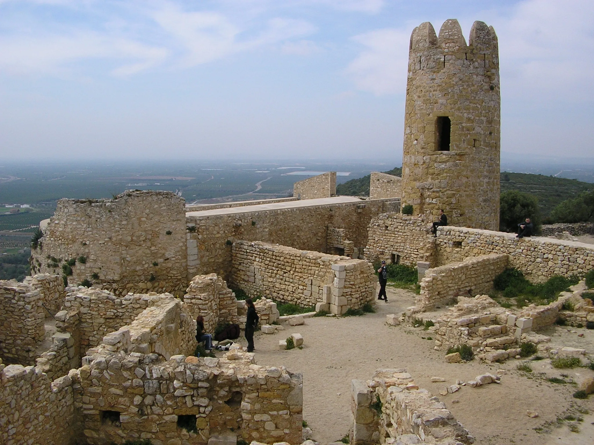 Photo showing: El Castell d'Ulldecona.

Source: Makinal