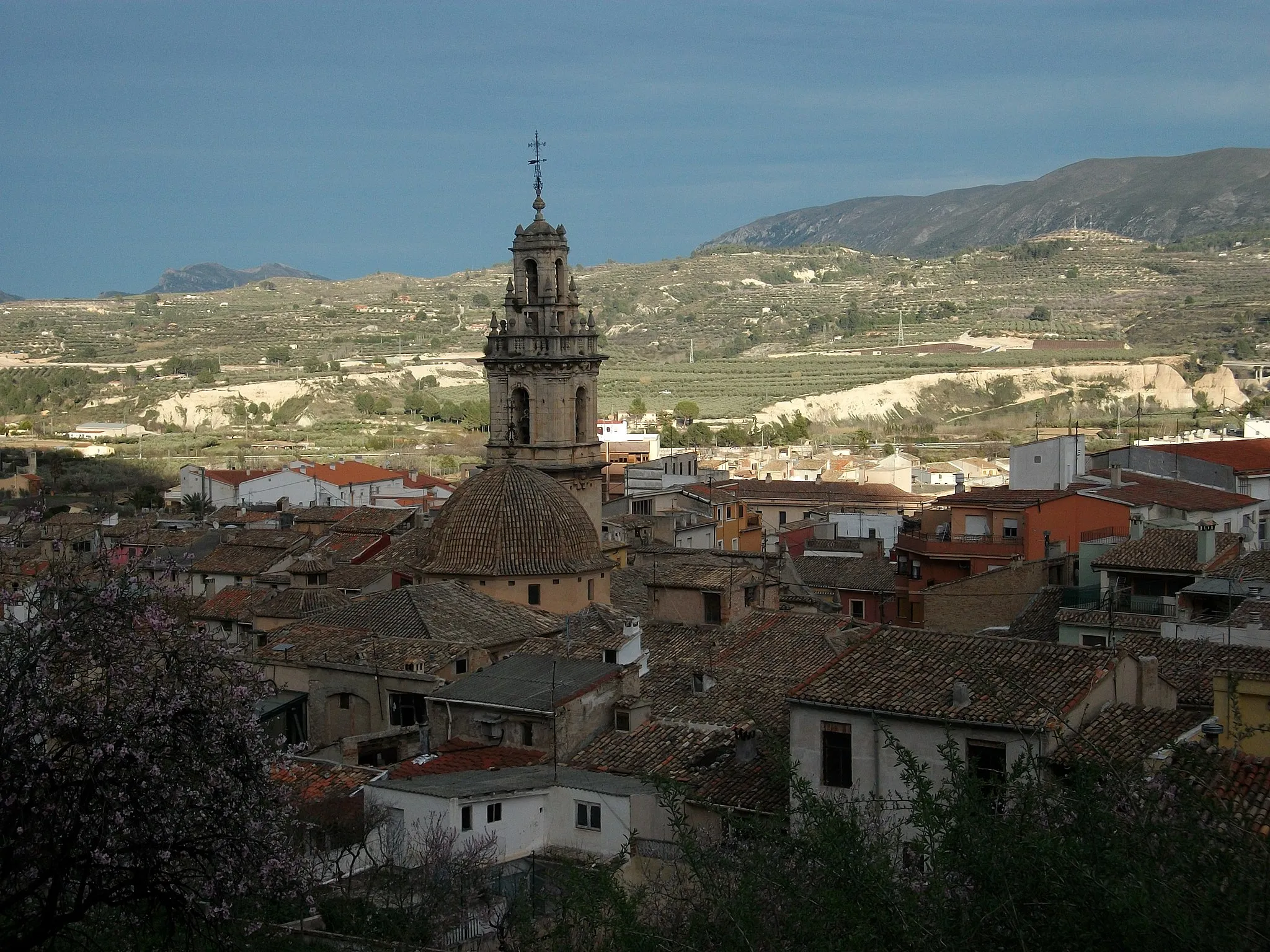 Photo showing: Vista de Cocentaina, el Comtat, País Valencià.