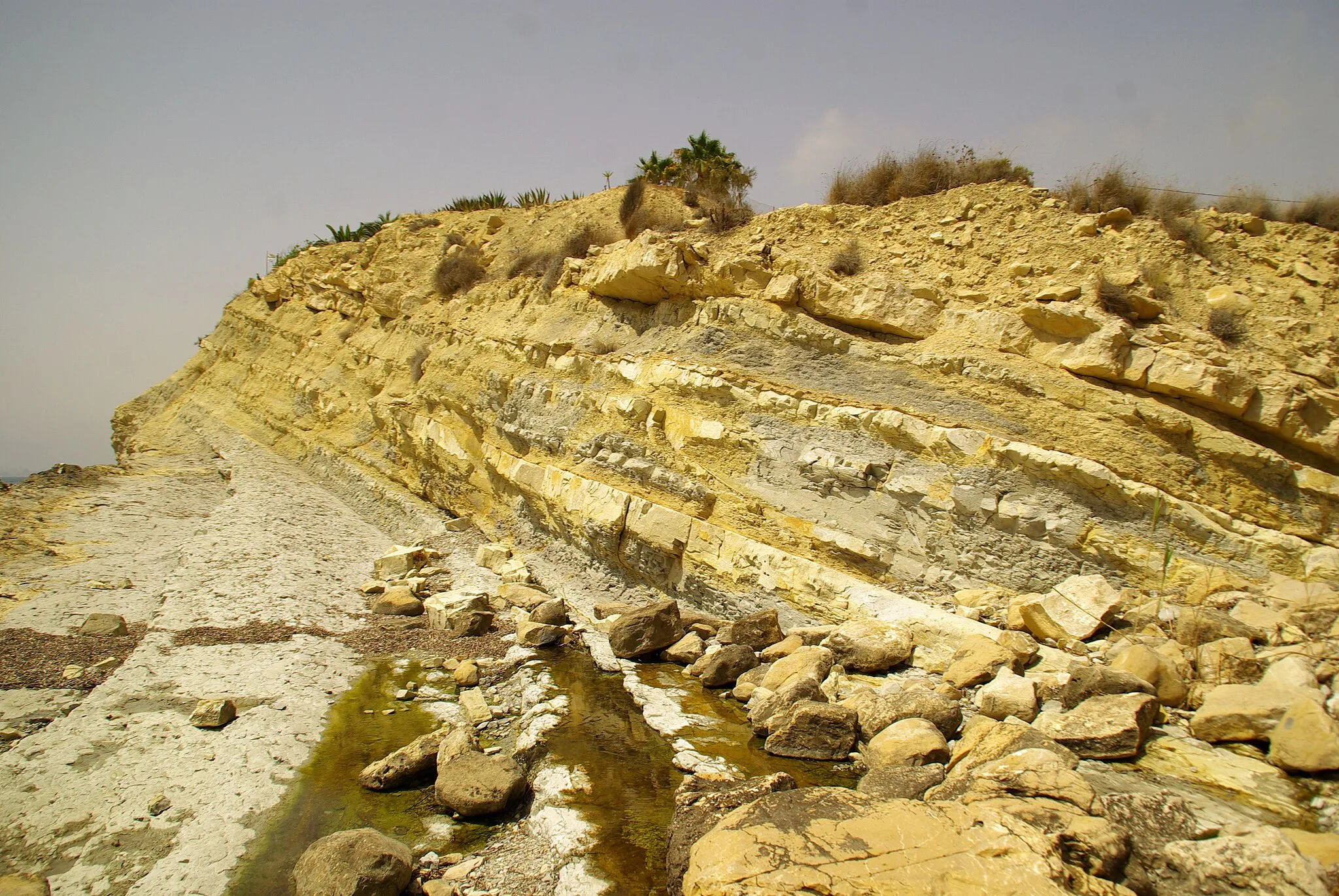 Photo showing: ® S.D. EL CAMPELLO, EL PORTALET, ACANTILADO