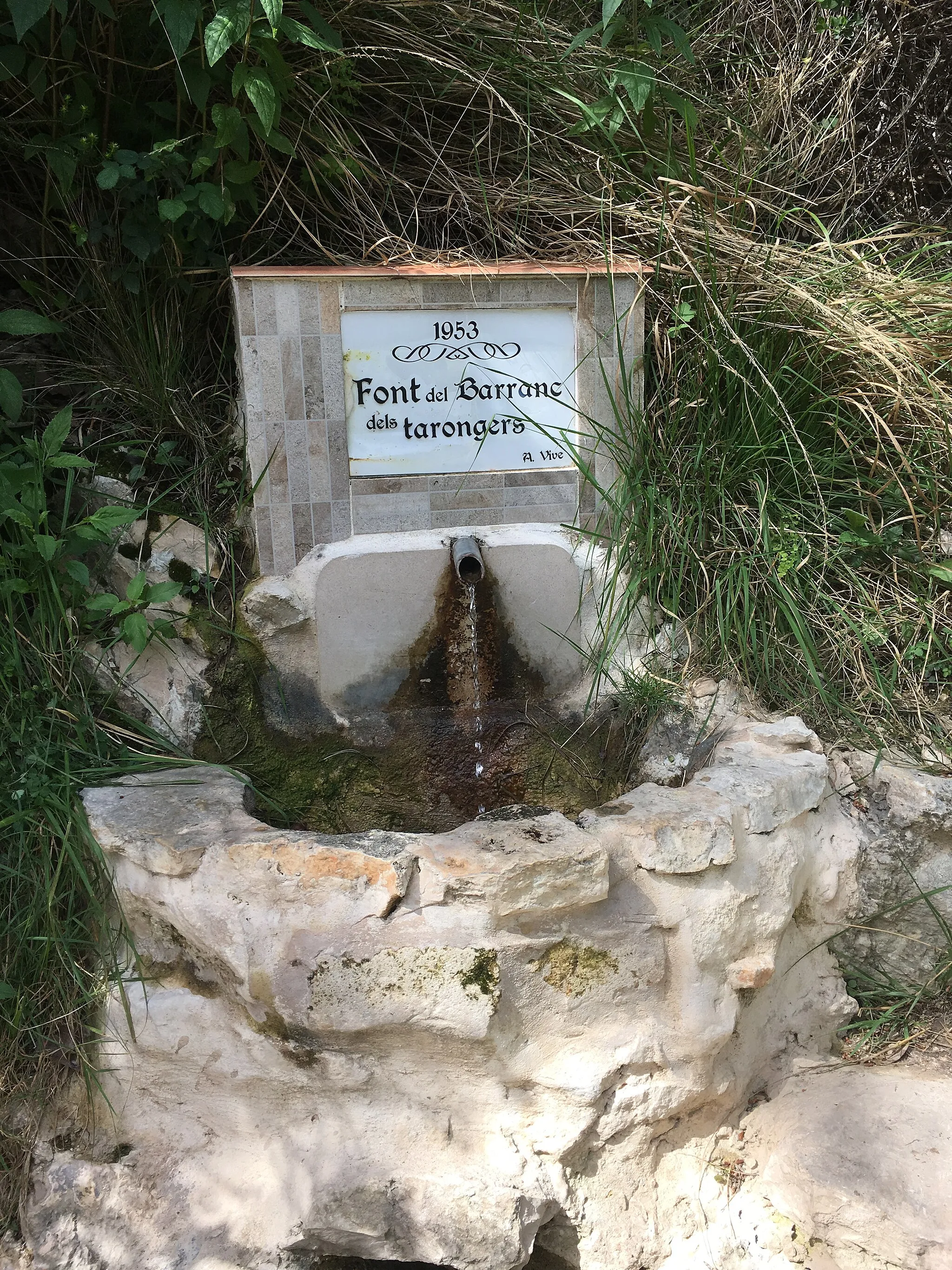 Photo showing: Fuente del pueblo de Ontinyent