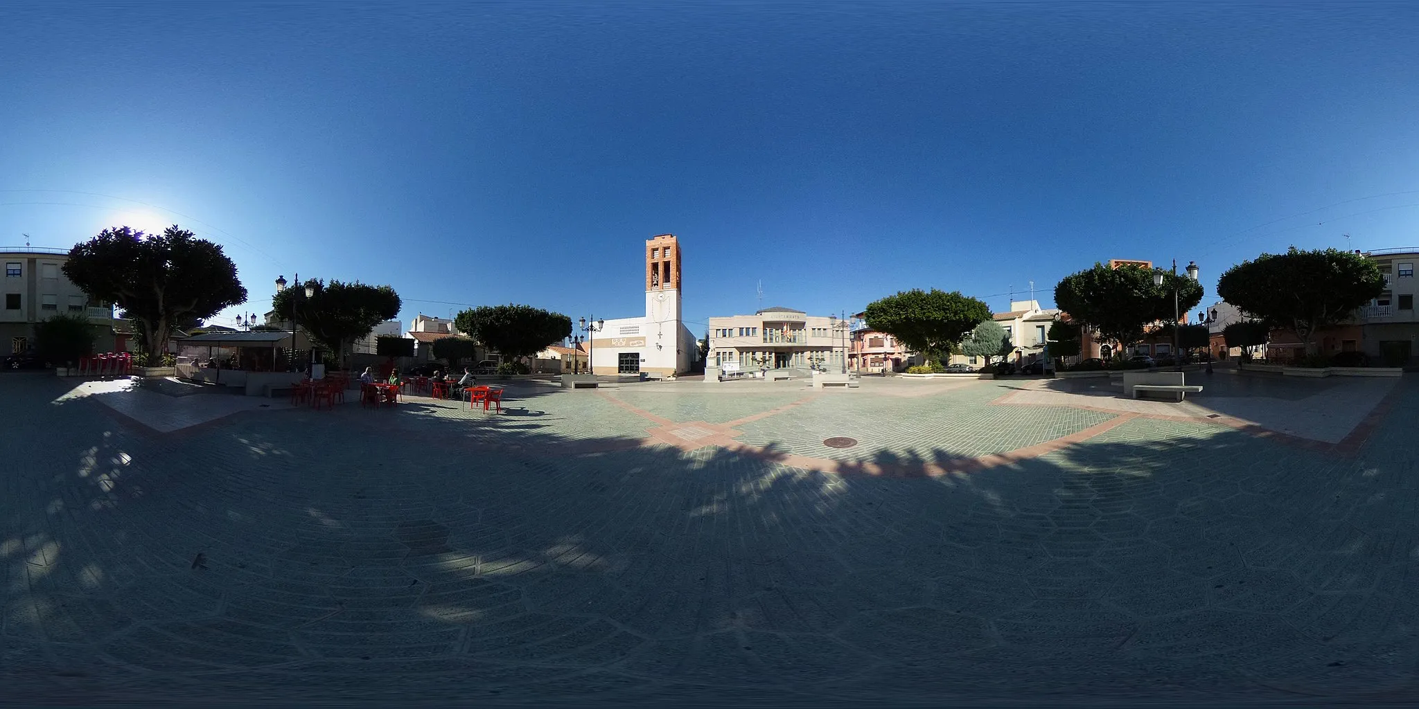 Photo showing: Formentera del Segura - Esferofoto Plaza de Ayuntamiento