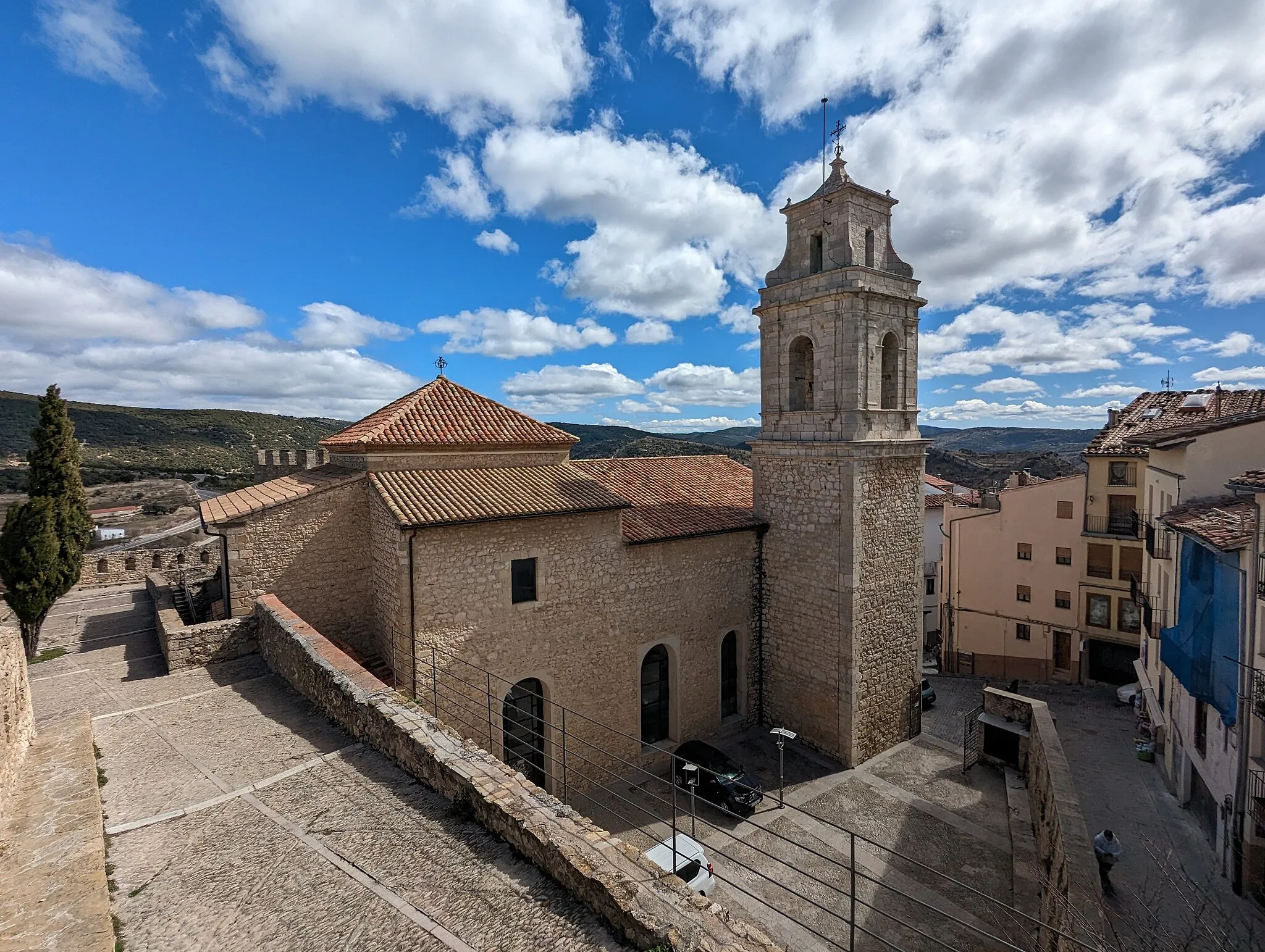 Photo showing: Antigua iglesia de Sant Miquel, en Morella (Castellón, España).