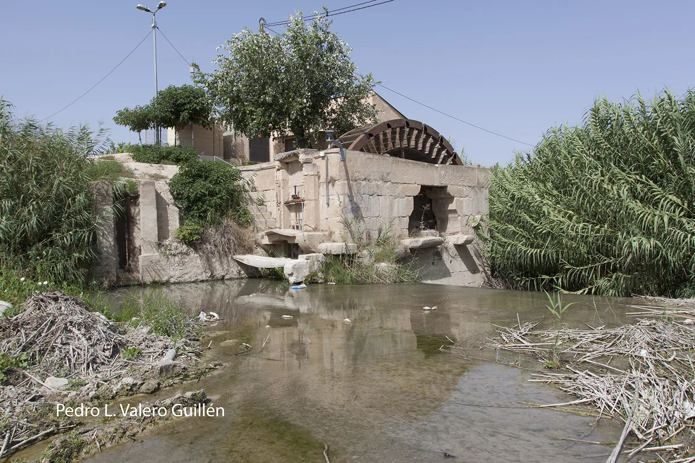 Photo showing: Noria de Pando en Las Norias (Desamparados, Orihuela).