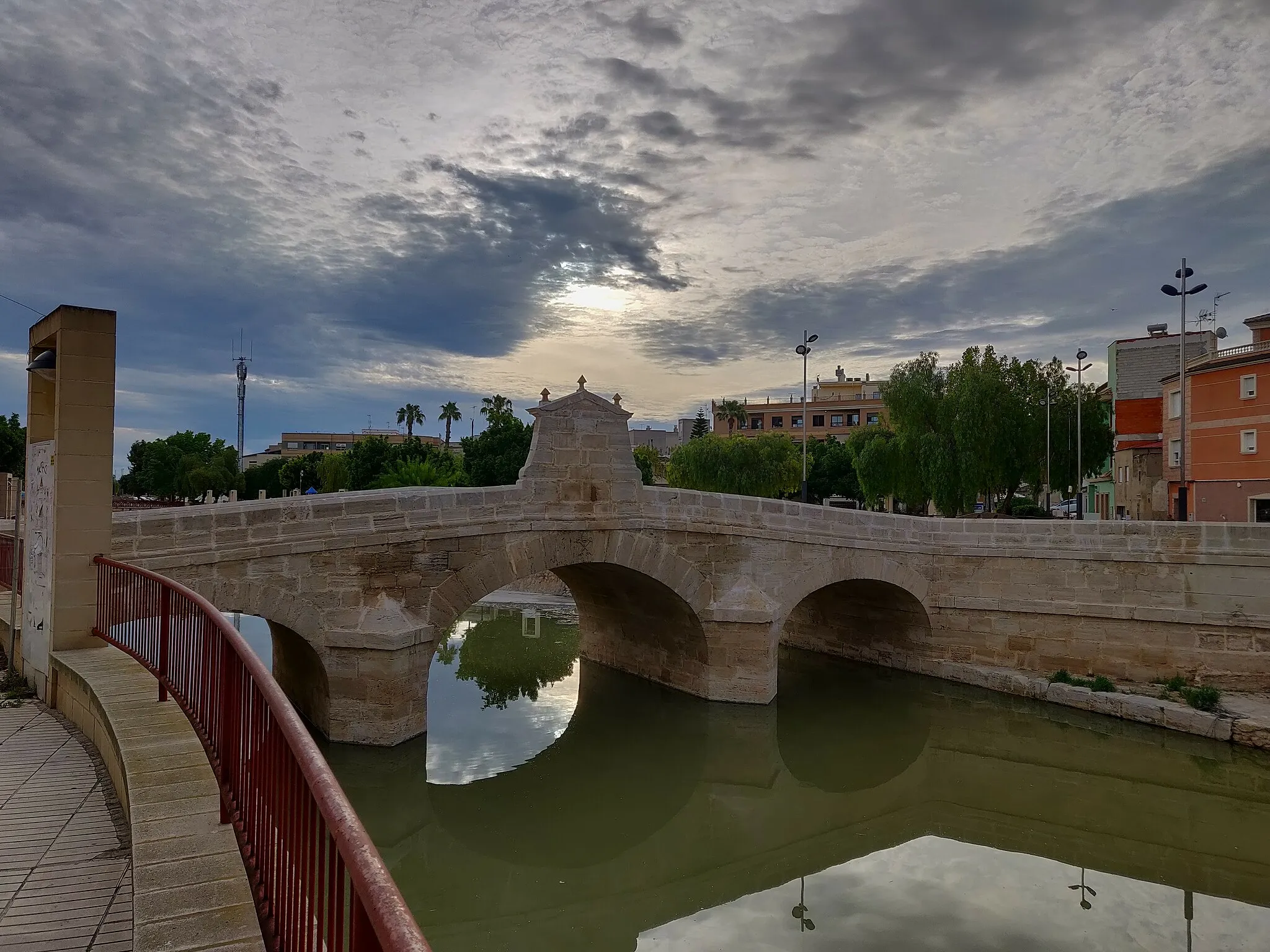 Photo showing: Puente de Carlos III de Rojales