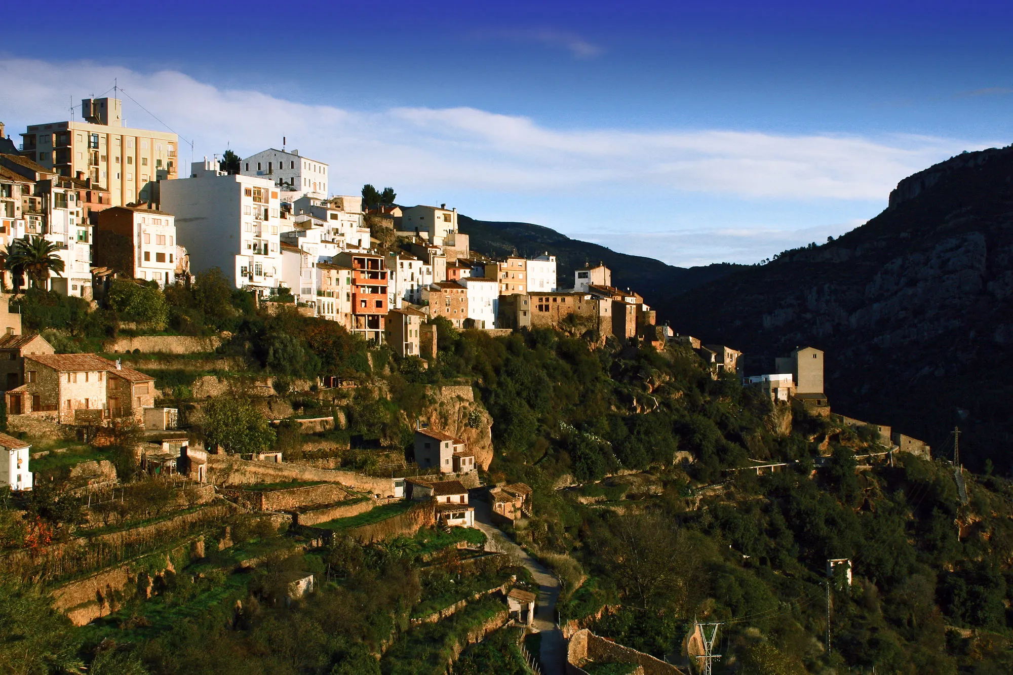 Photo showing: Vista de Lucena del Cid.