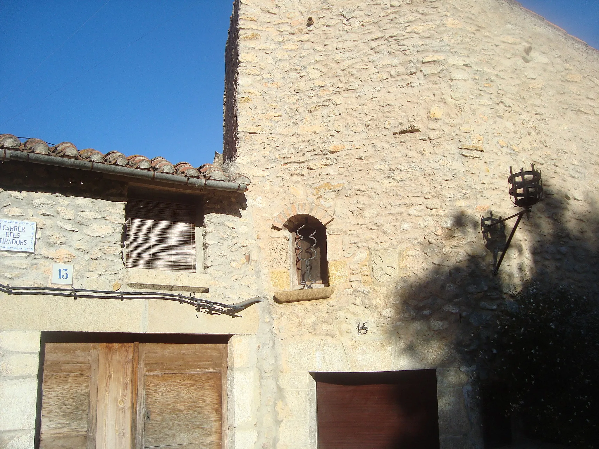 Photo showing: Casa fortificada dels Templaris (Les Coves de Vinromà)