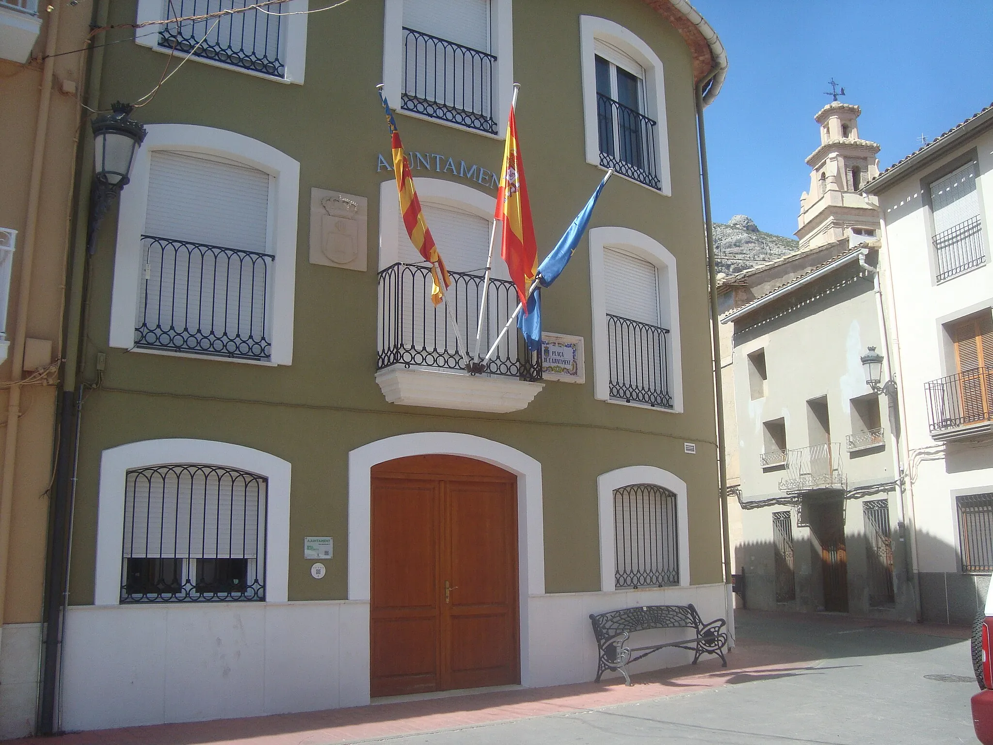 Photo showing: Ayuntamiento de Benigembla (Alicante)
