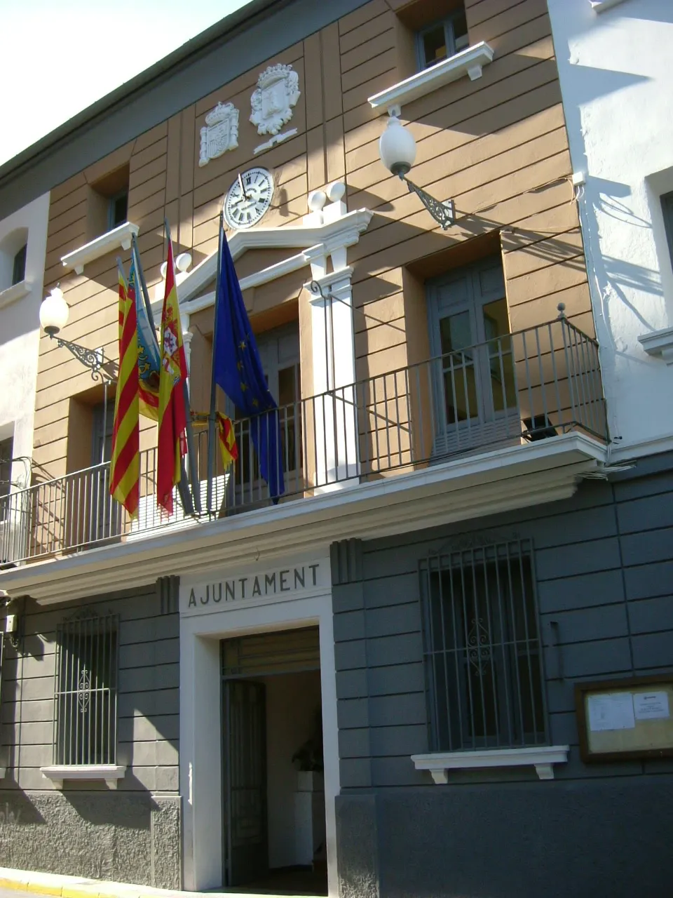 Photo showing: Ayuntamiento de Pedreguer