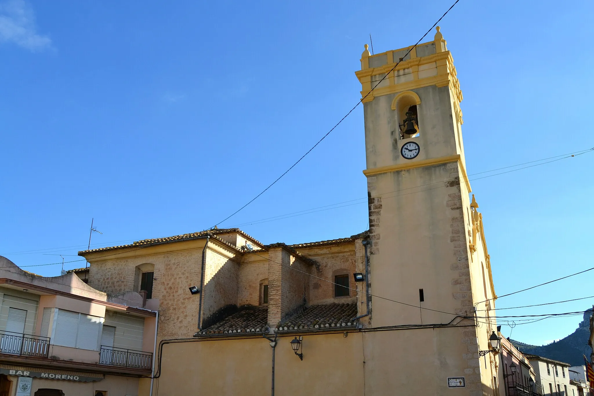 Photo showing: Església de Sant Francesc de Paula del Ràfol d'Almúnia.