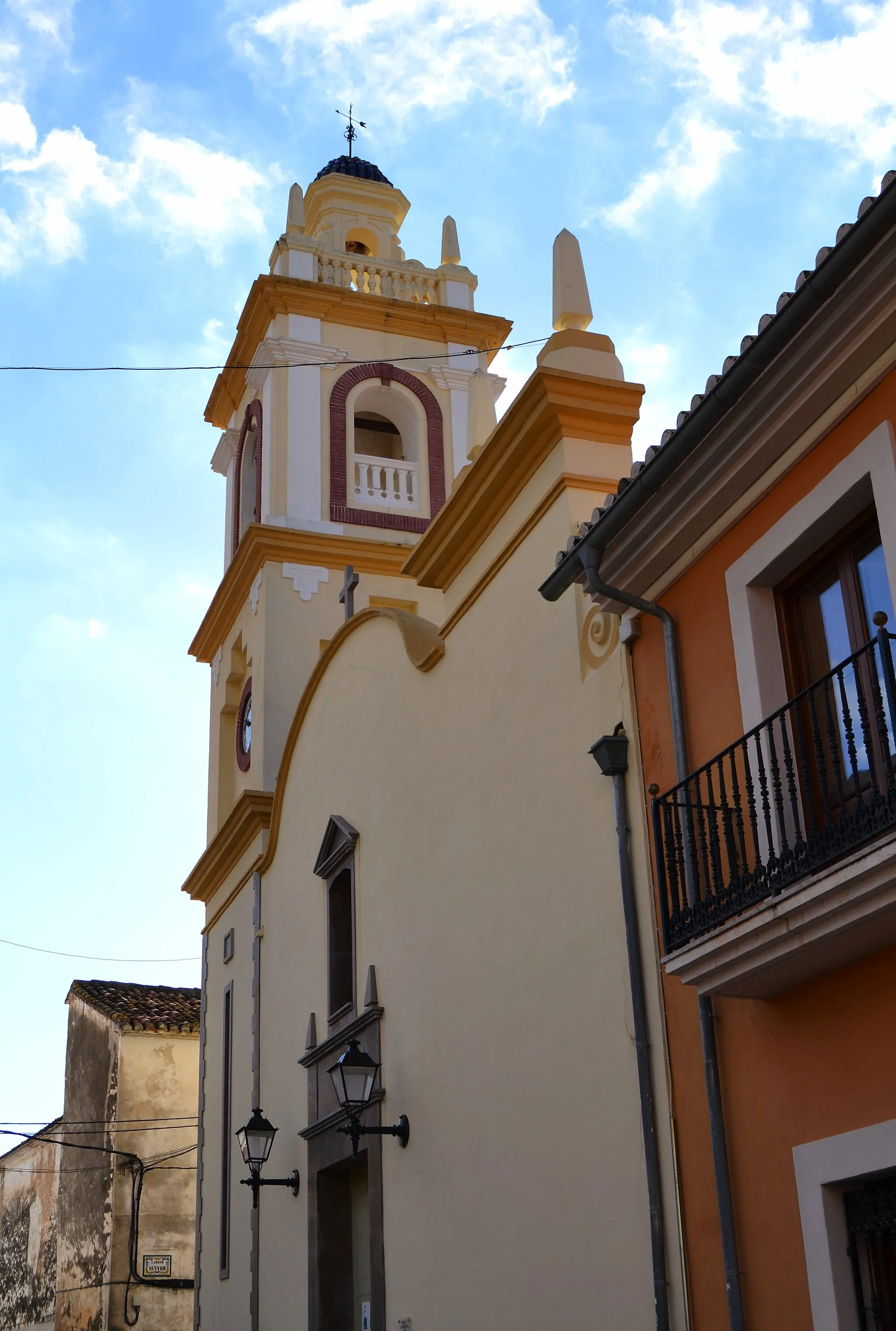 Photo showing: Església de Sant Andreu de Benimeli.