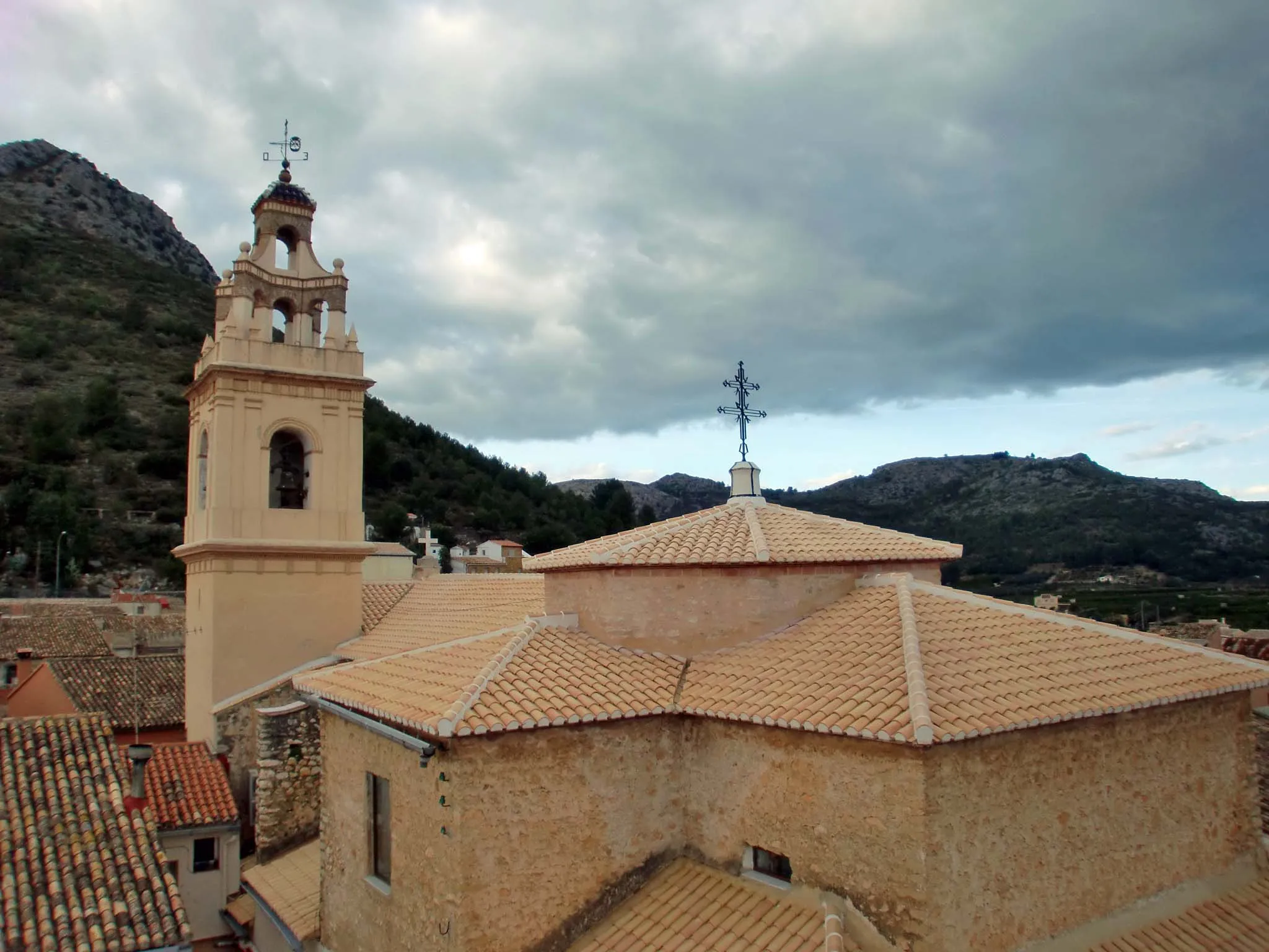 Photo showing: VISTA GENERAL CUBIERTA SANT SEBASTIÀ