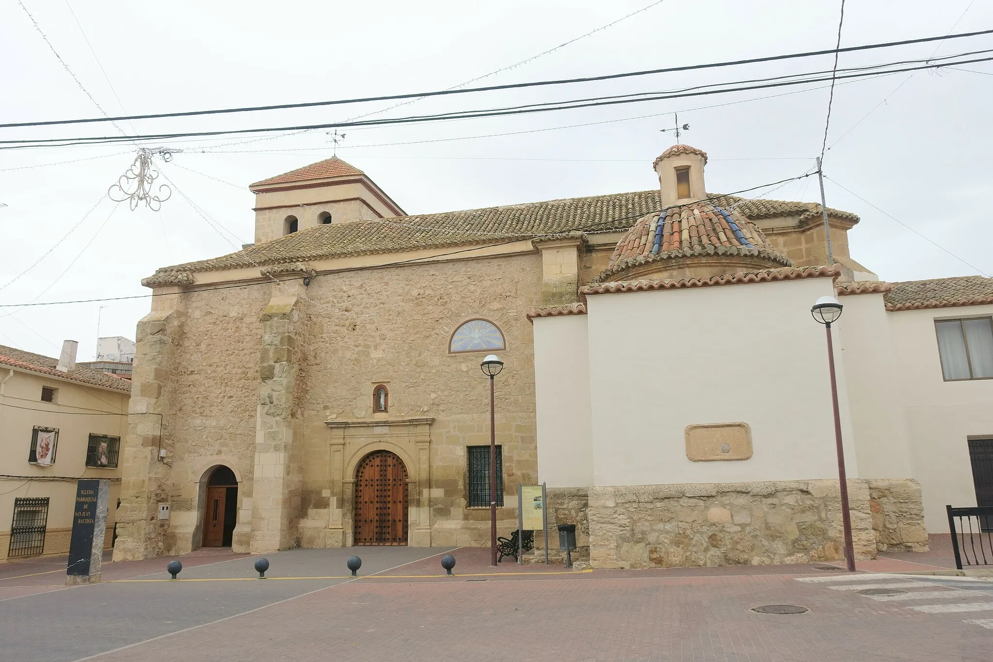 Photo showing: Iglesia de San Juan Bautista, Bonete (Albacete, España).