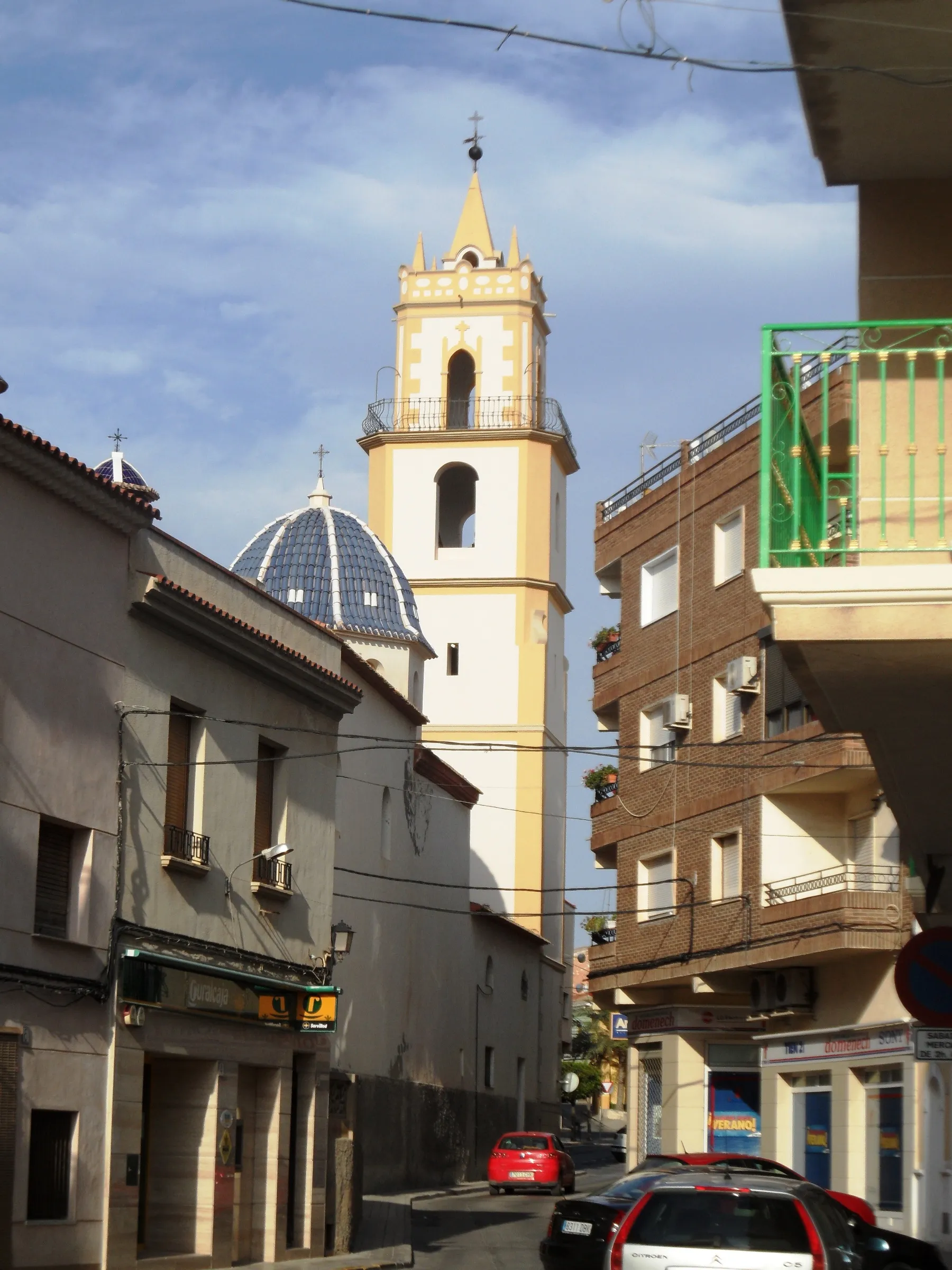 Photo showing: Església parroquial del Pinós.