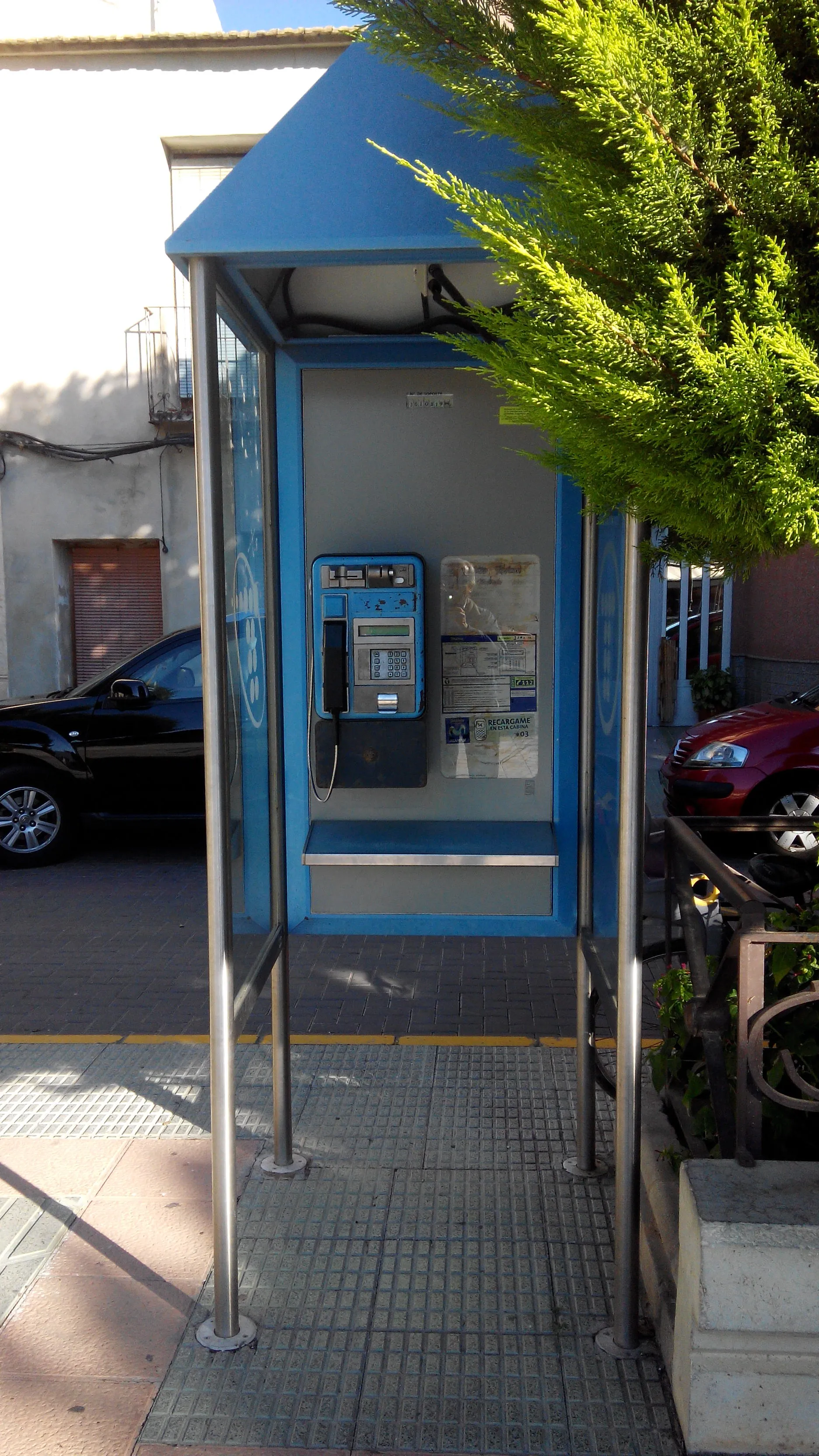 Photo showing: Formentera del Segura - Cabina telefonica