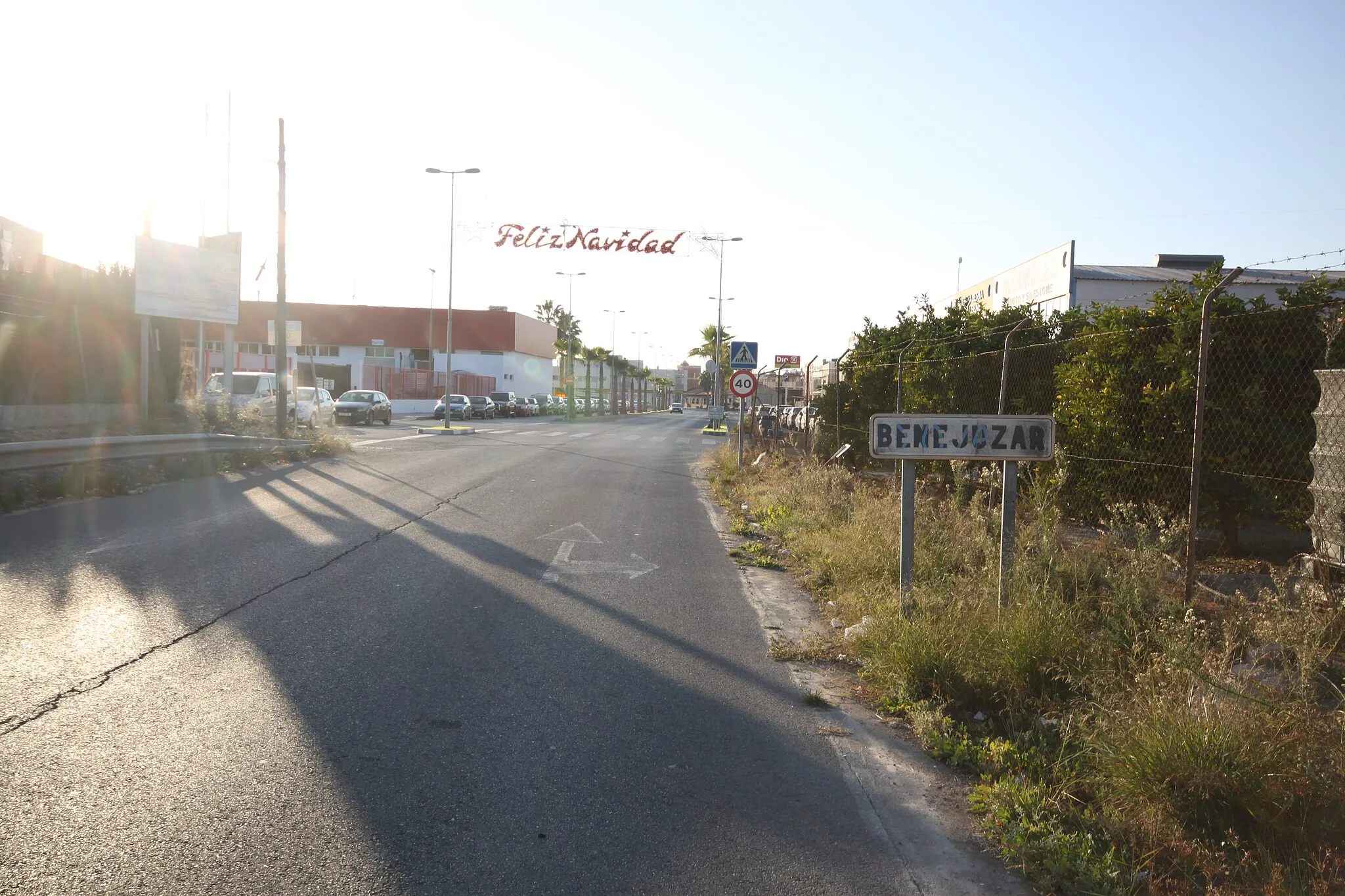 Photo showing: Benejúzar - Acceso