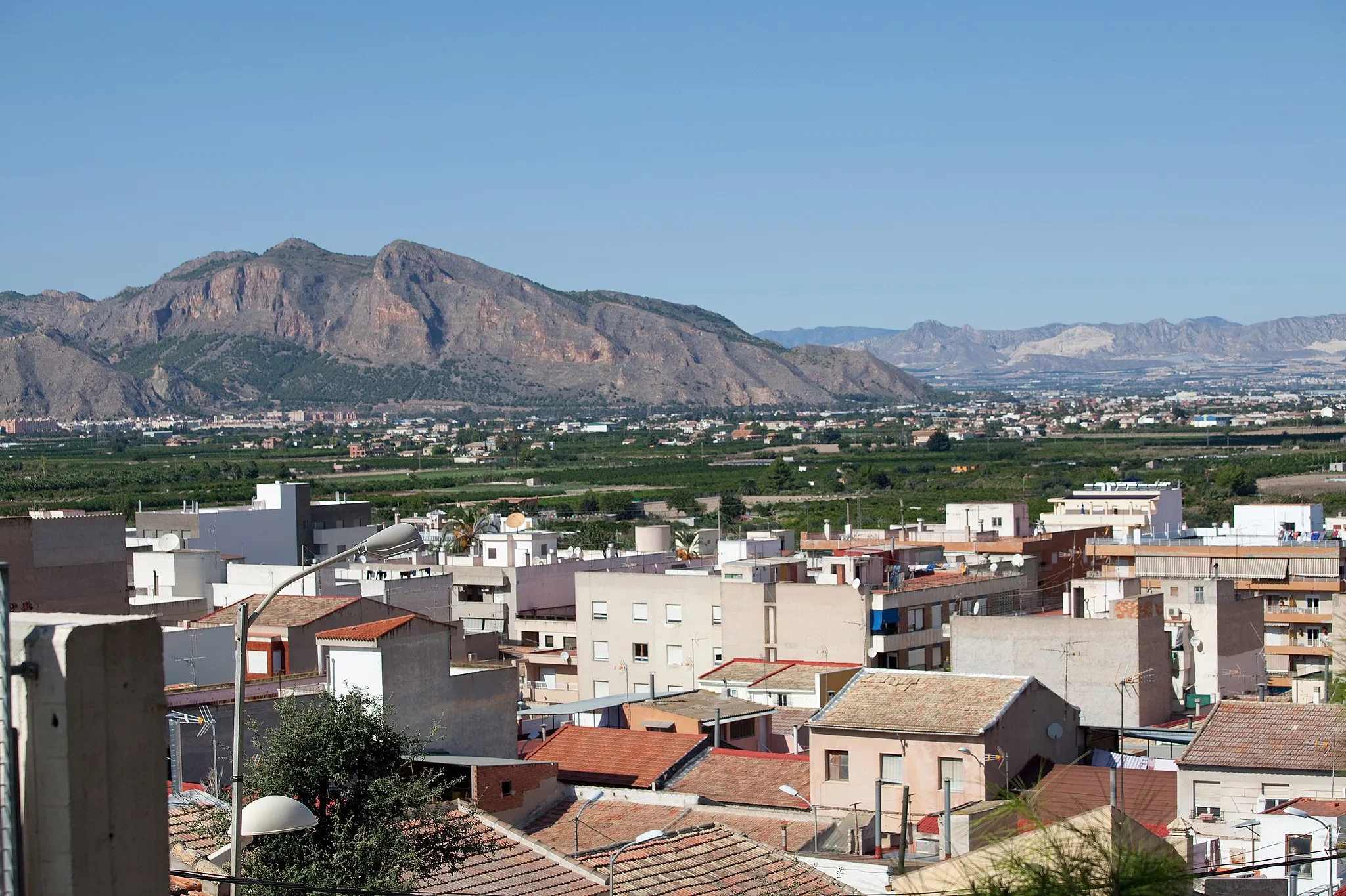 Photo showing: view of Bigastro, Alicante, Spain