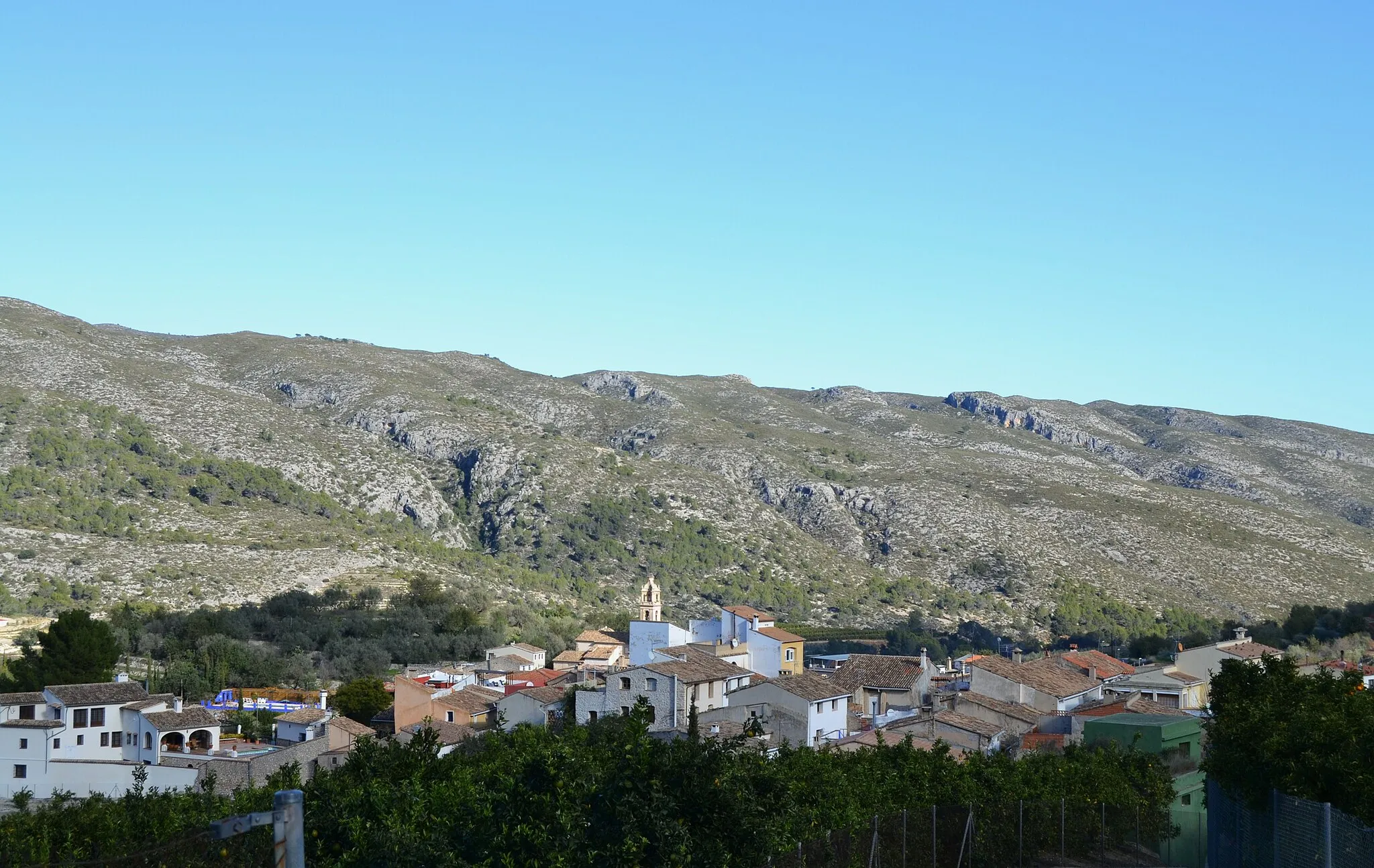 Photo showing: Benitaia i Benissivà, la Vall de Gallinera.