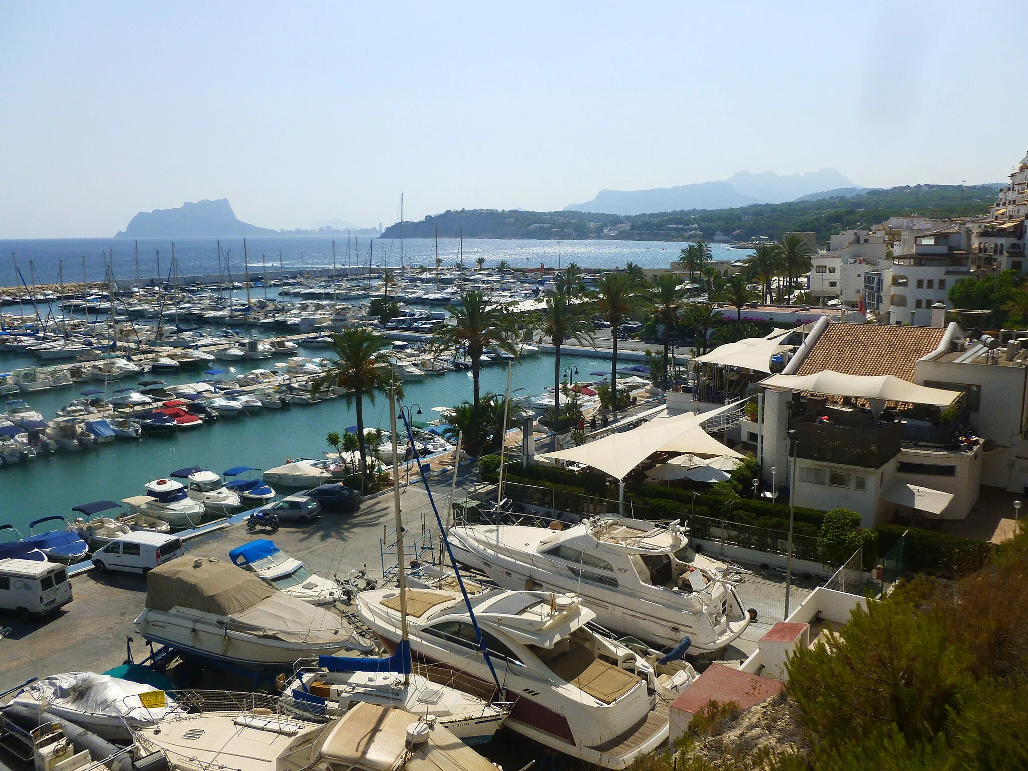 Photo showing: Moraira Harbour