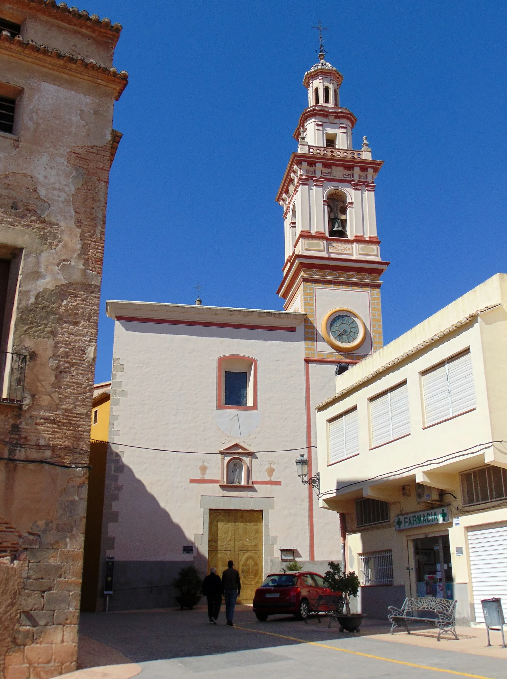 Photo showing: Església parroquial de la Immaculada (Albalat dels Tarongers)