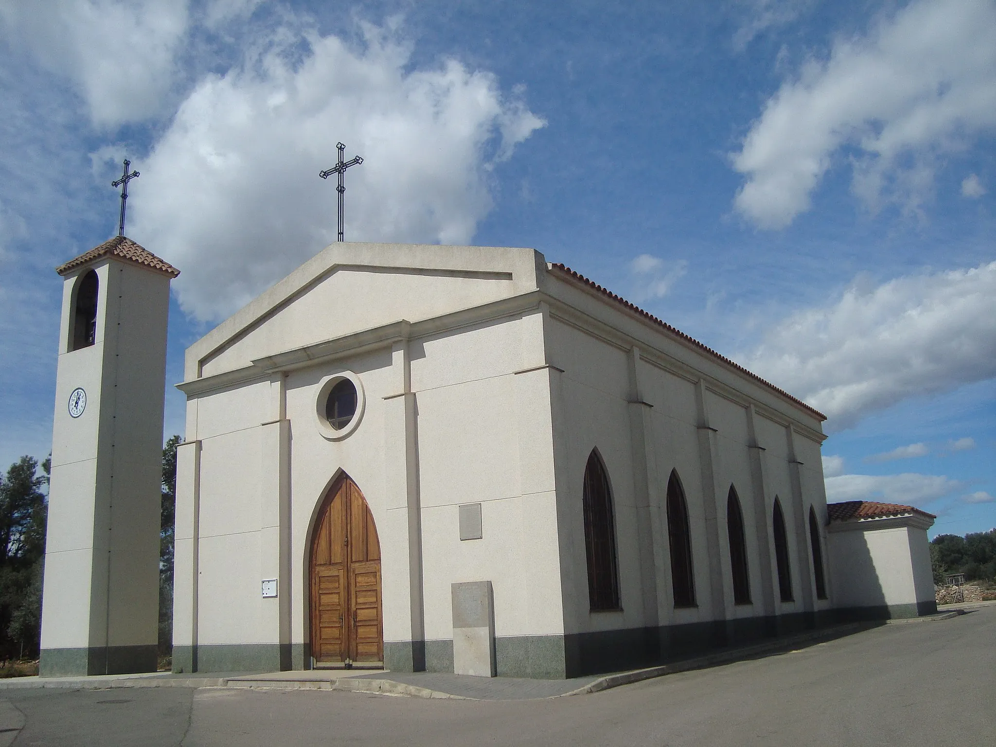 Photo showing: Esglèsia parròquial de l'Assumpció de la Verge (La Pelejaneta, La Vall d'Alba)