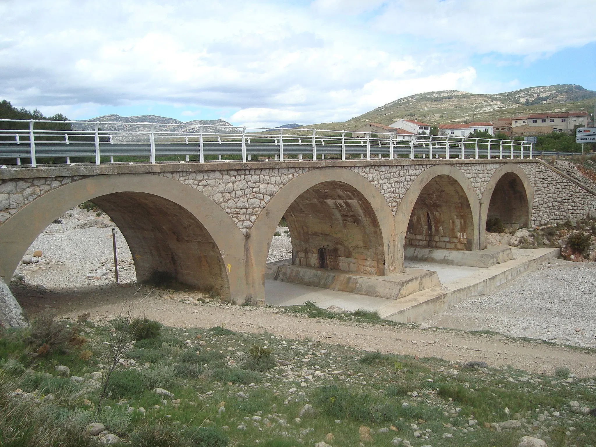 Photo showing: Puente de Vilar de Canes y Rambla Carbonera