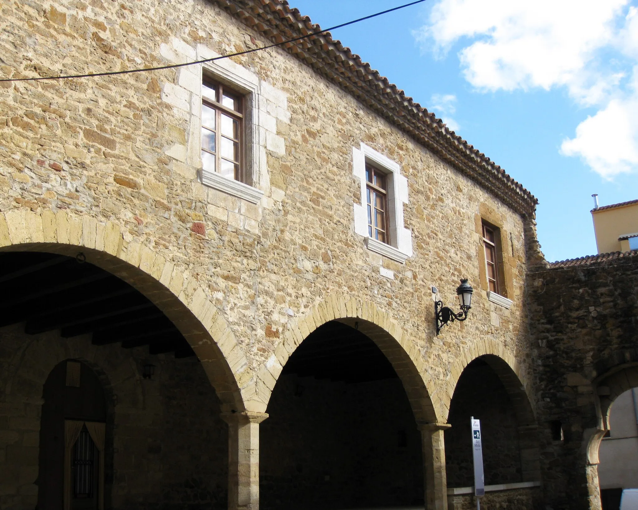 Photo showing: L'anomenat castell de la_Mola,_Museu_Arqueològic_de_l'Alt_Maestrat (Benassal)