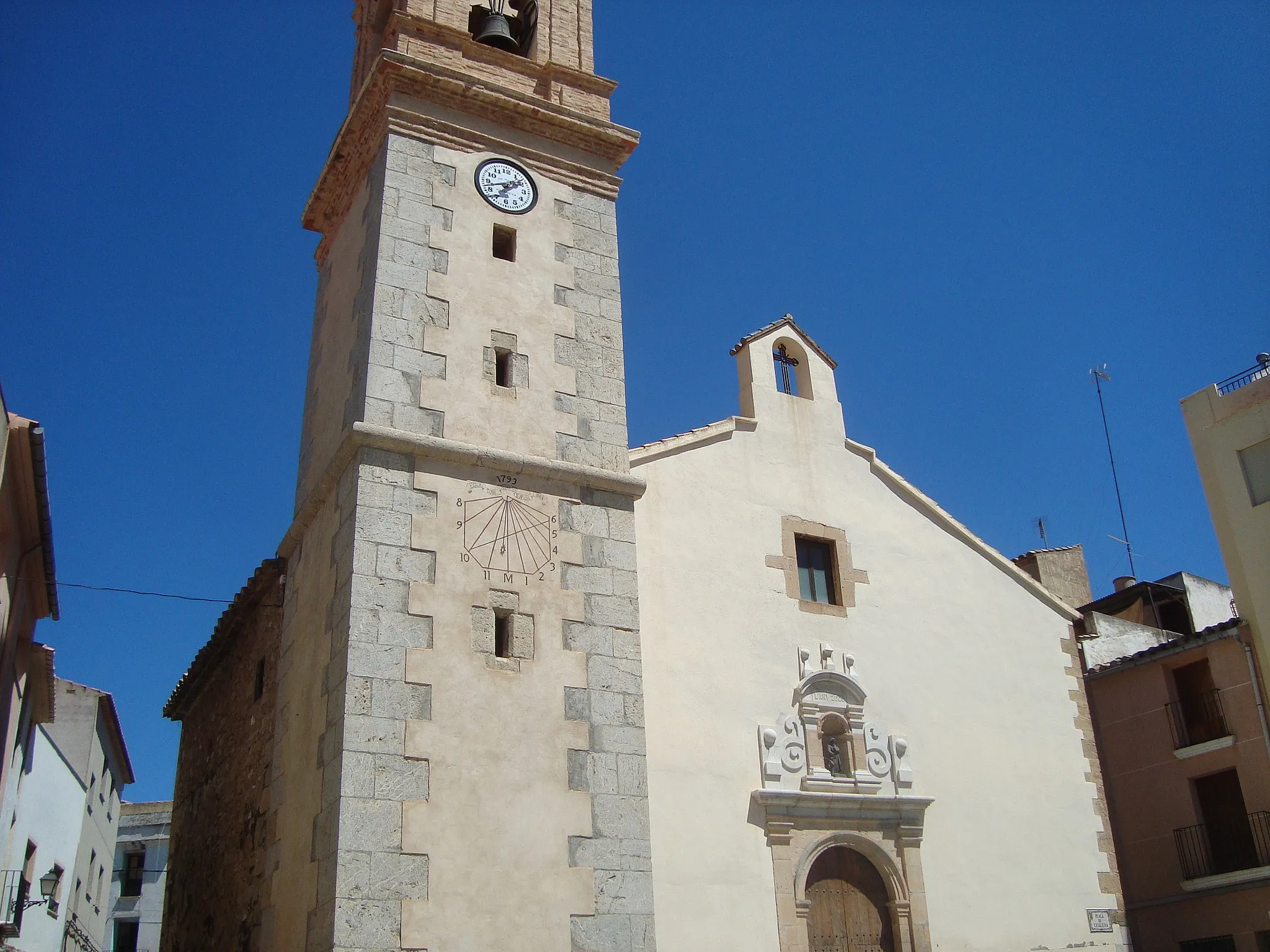 Photo showing: Església parroquial de Sant Mateu (Figueroles)