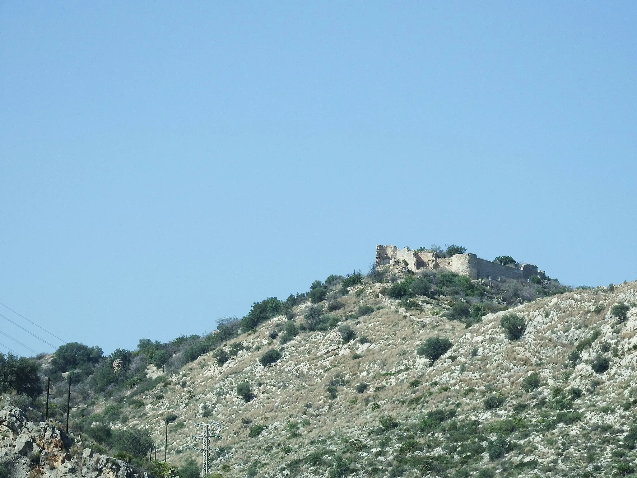 Photo showing: Castillo de Bairén, Gandía
