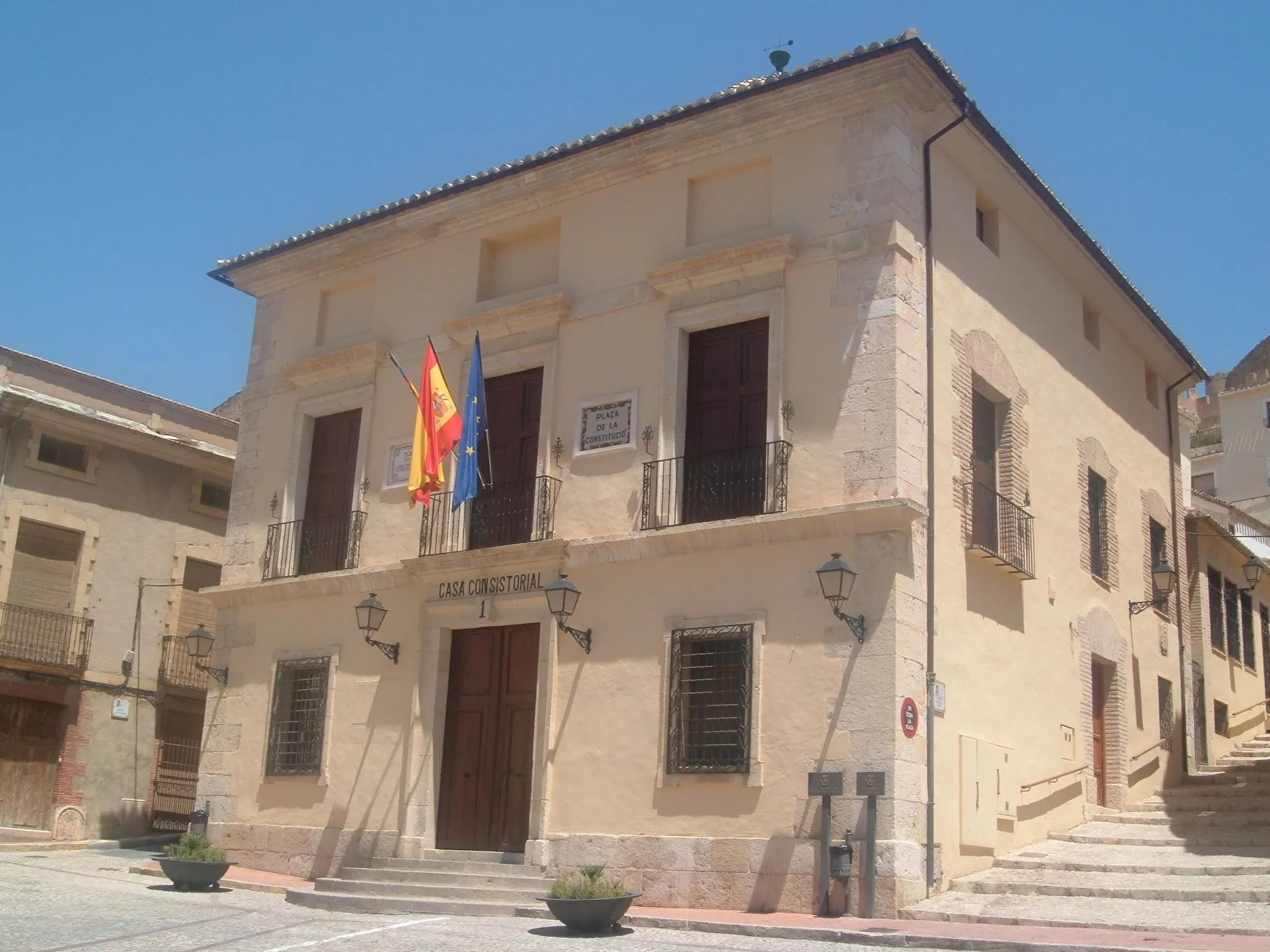 Photo showing: Ajuntament de Biar (l'Alt Vinalopó, País Valencià).