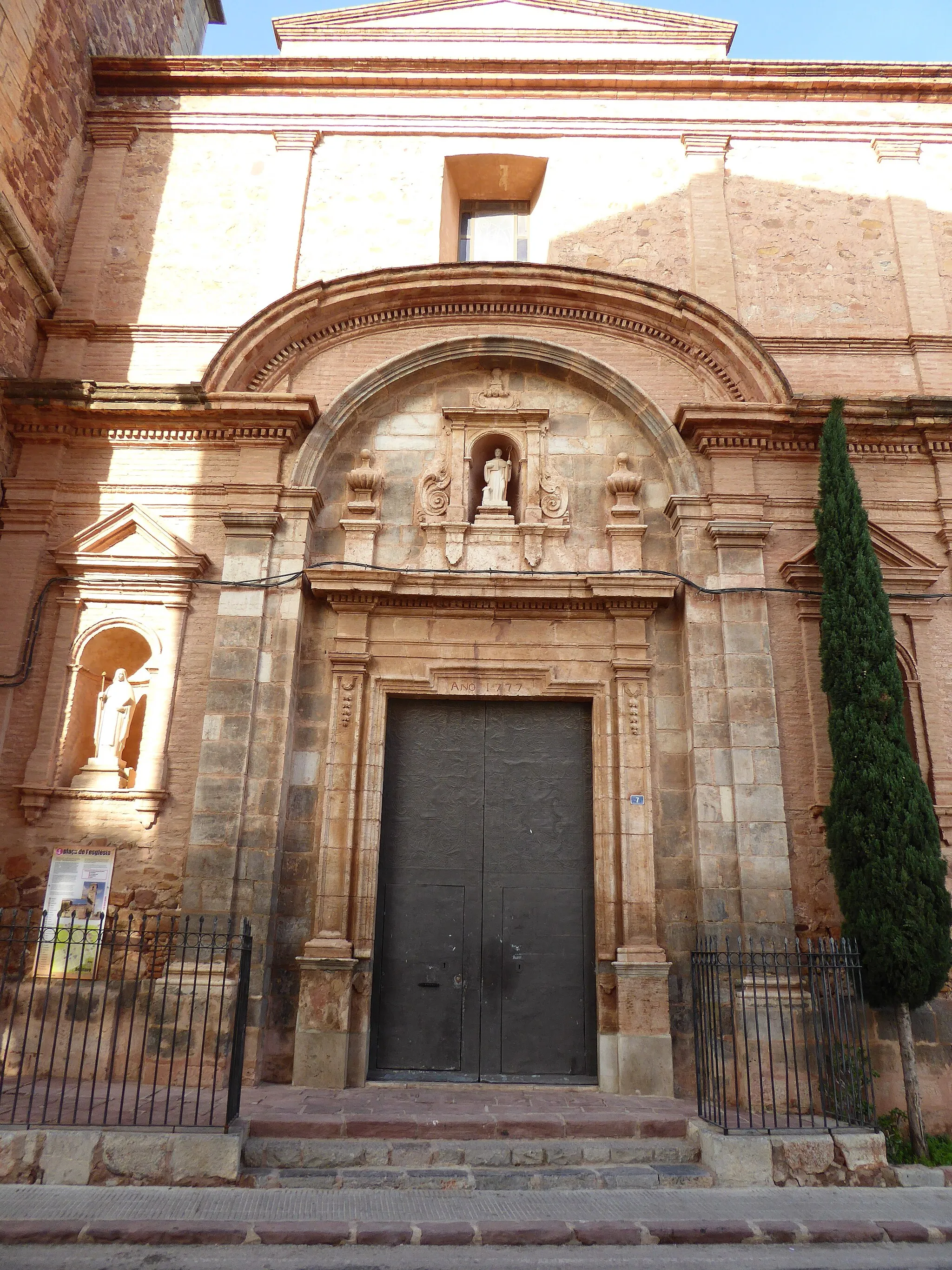 Photo showing: Església parroquial de Sant Gil Abat (Benifairó de les Valls)
