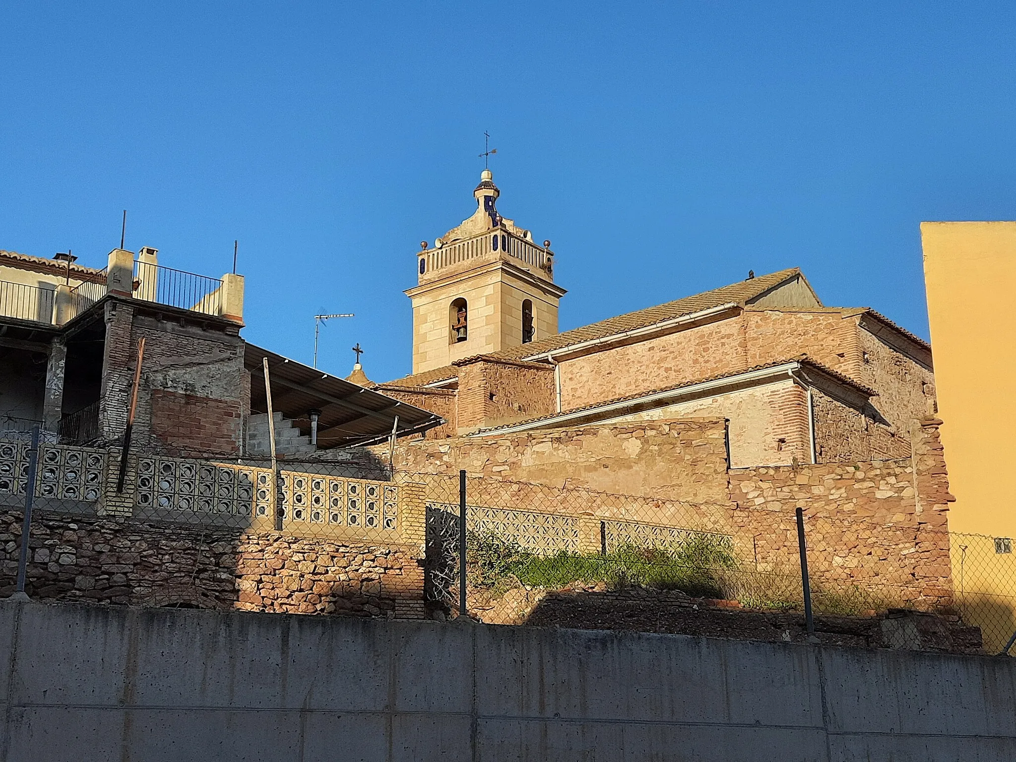 Photo showing: Església parroquial de la Mare de Déu de l'Encarnació (Nàquera)