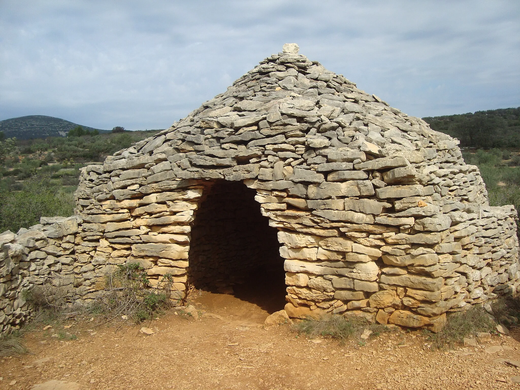 Photo showing: Cabaña de piedra, barraca, Maestrazgo, Castellón