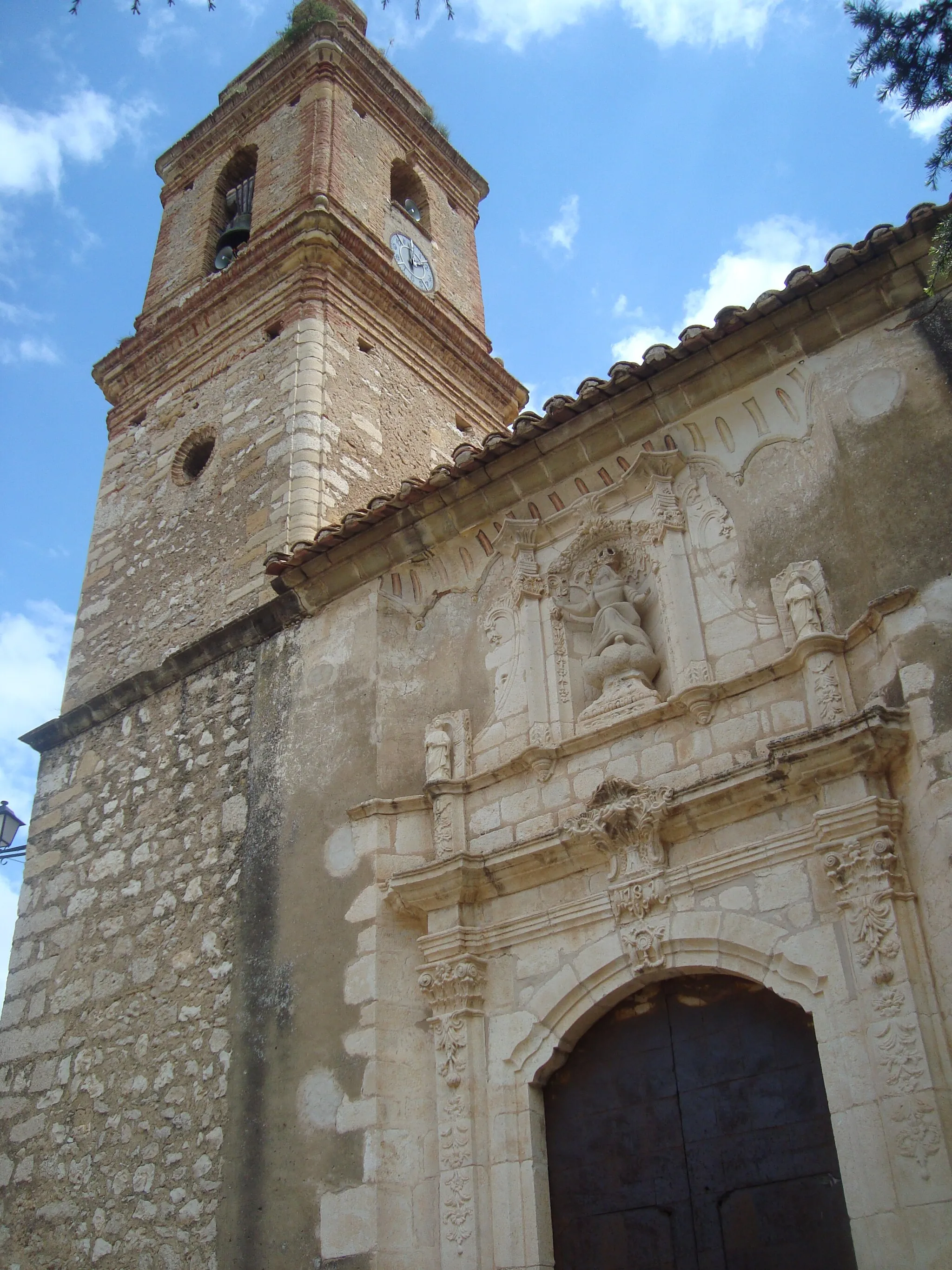 Photo showing: Església parroquial de l'Assumpció (Palanques)